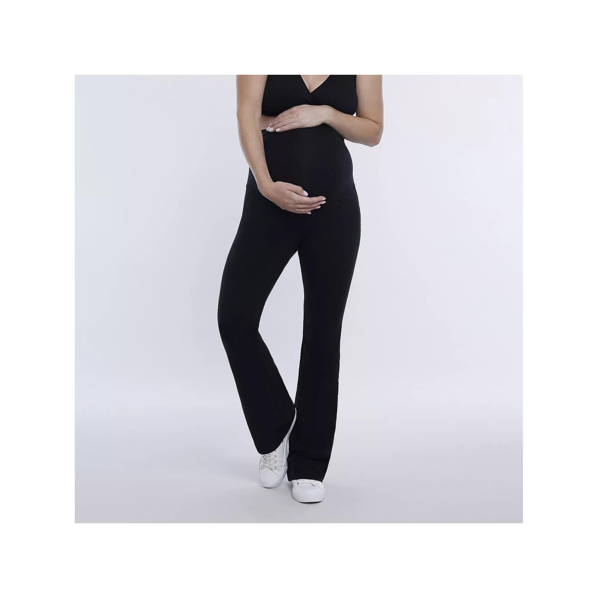 Maternity Motherhood® Full Length Flare Leggings, Women's,  Product Image