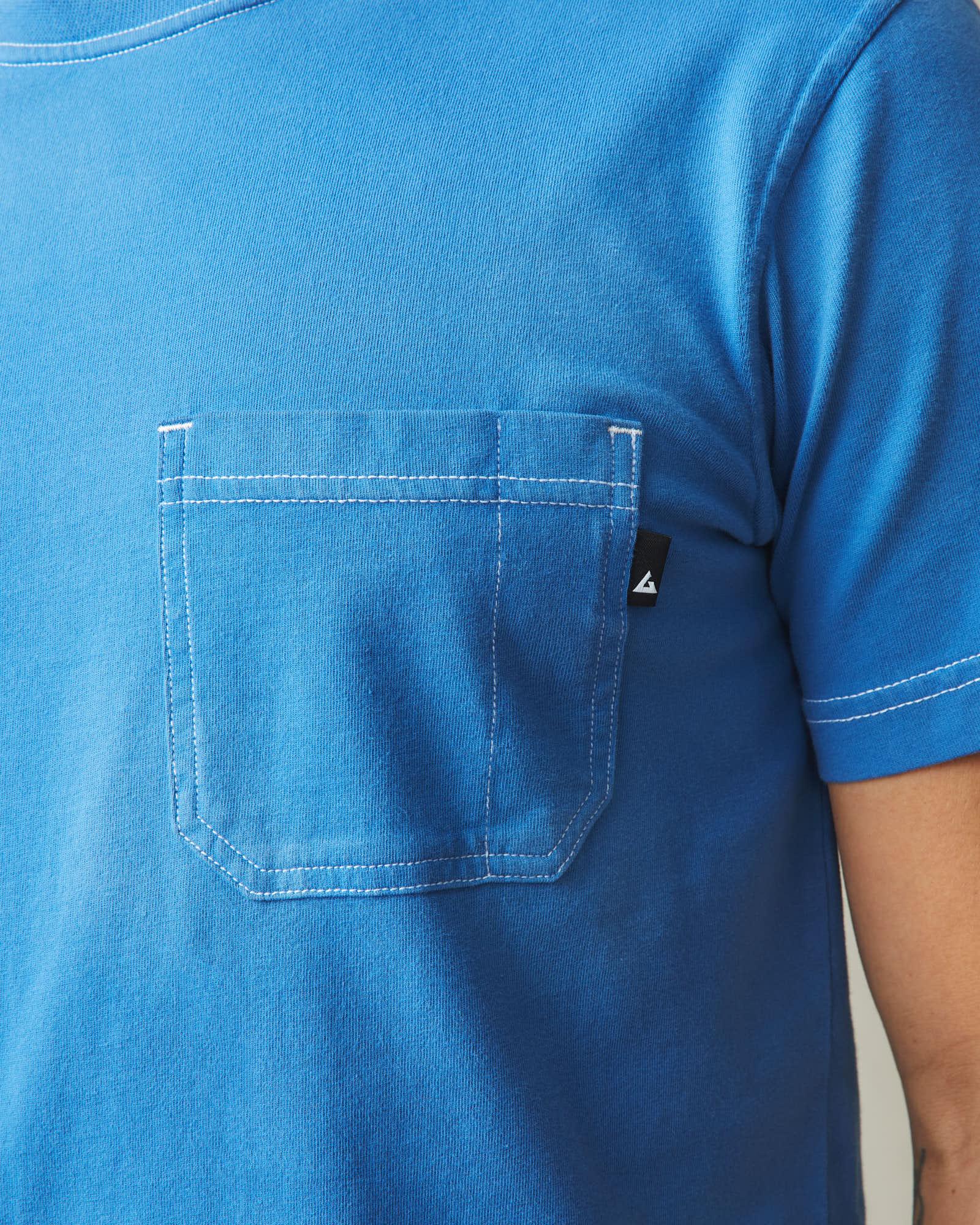 Men's Utility Pocket Tee - Classic Blue Product Image