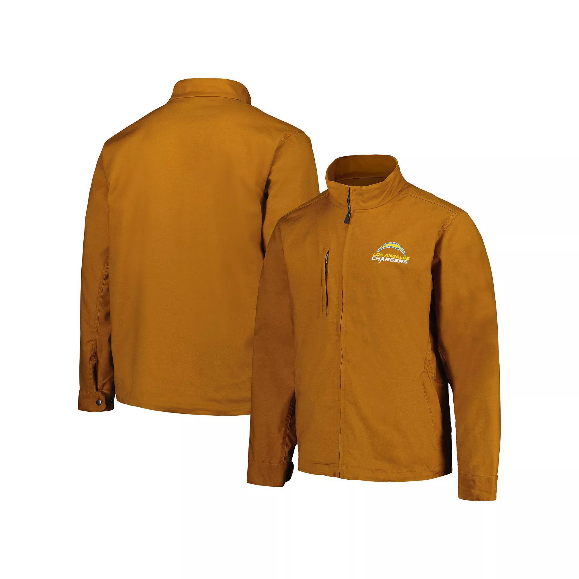 Mens Dunbrooke Tan Buffalo Bills Journey Workwear Tri-Blend Full-Zip Jacket Product Image