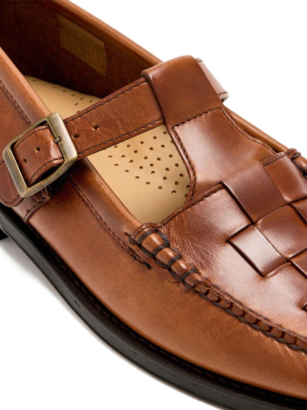 woven buckled monk shoes Product Image