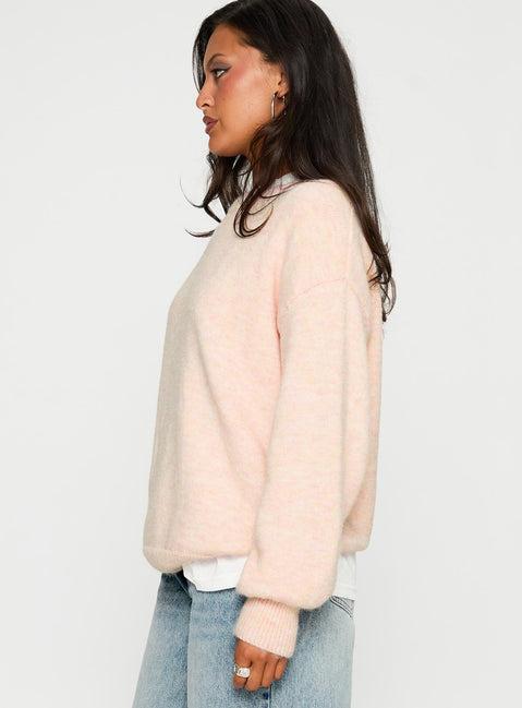 Ryanna Sweater Pink Product Image