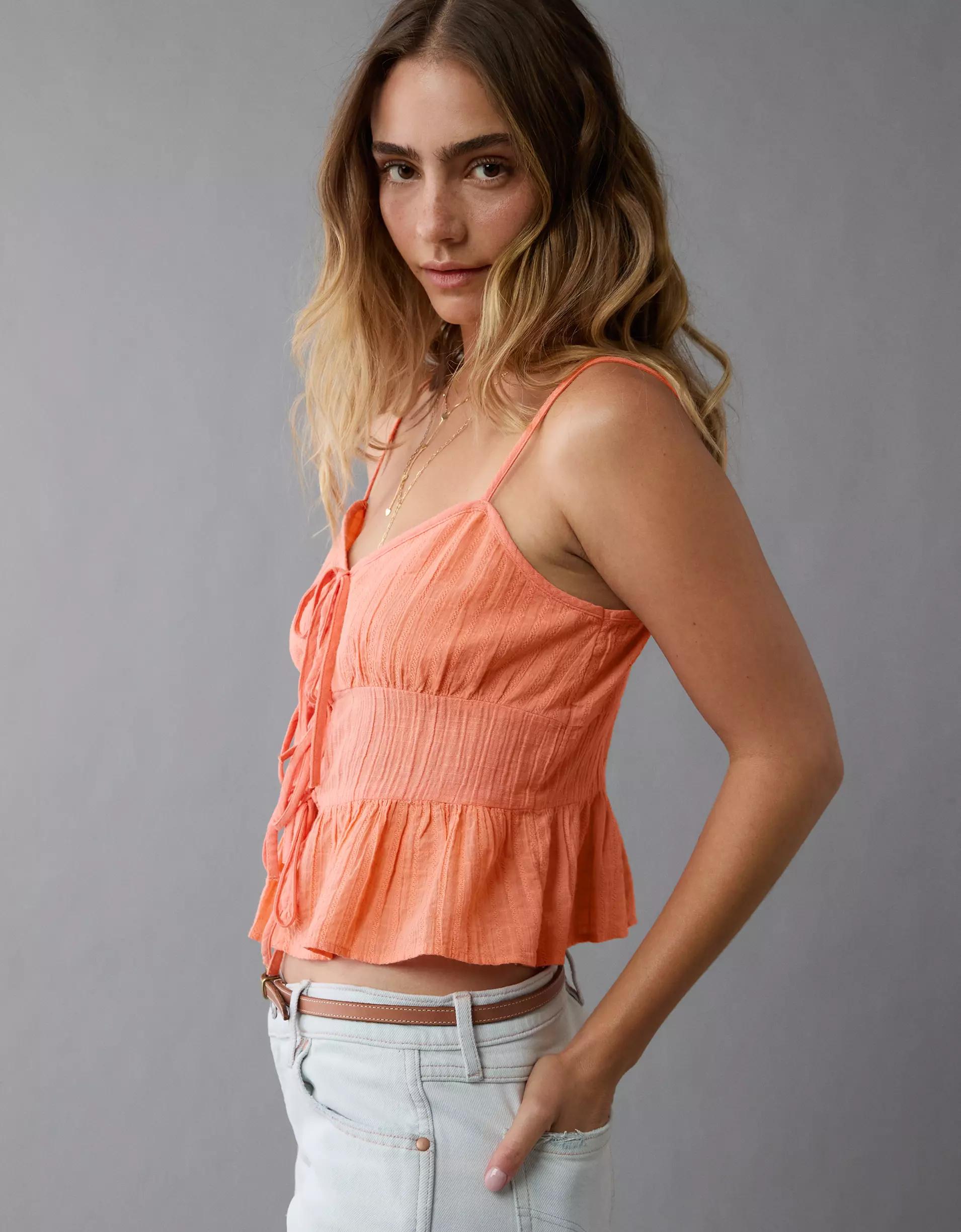 AE Tie Front Cami Product Image