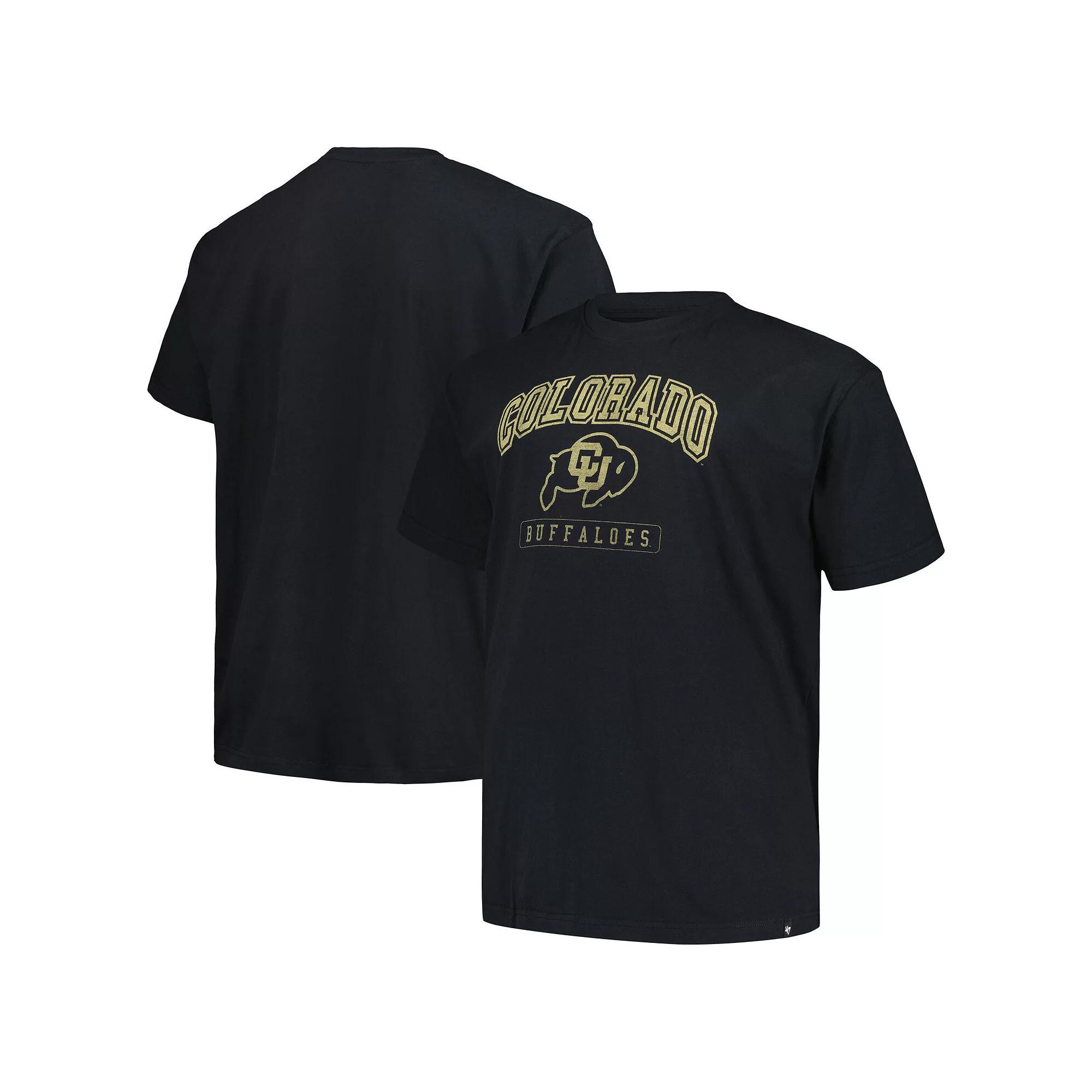Men's '47 Black Colorado Buffaloes T-Shirt, Size: XLT Product Image