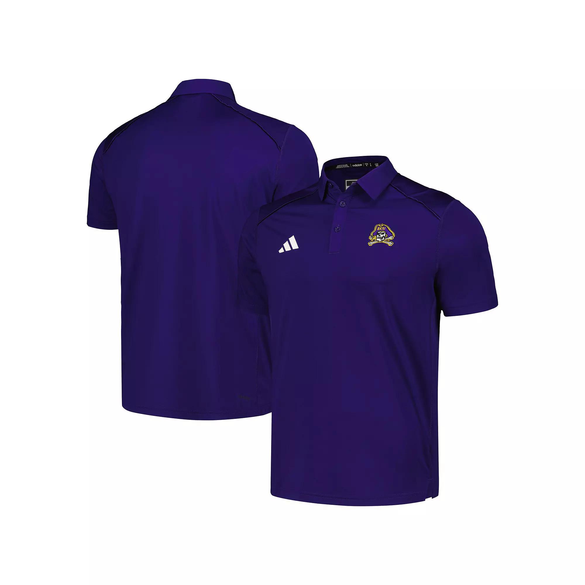 Men's adidas Purple ECU Pirates Classic AEROREADY Polo,  Product Image