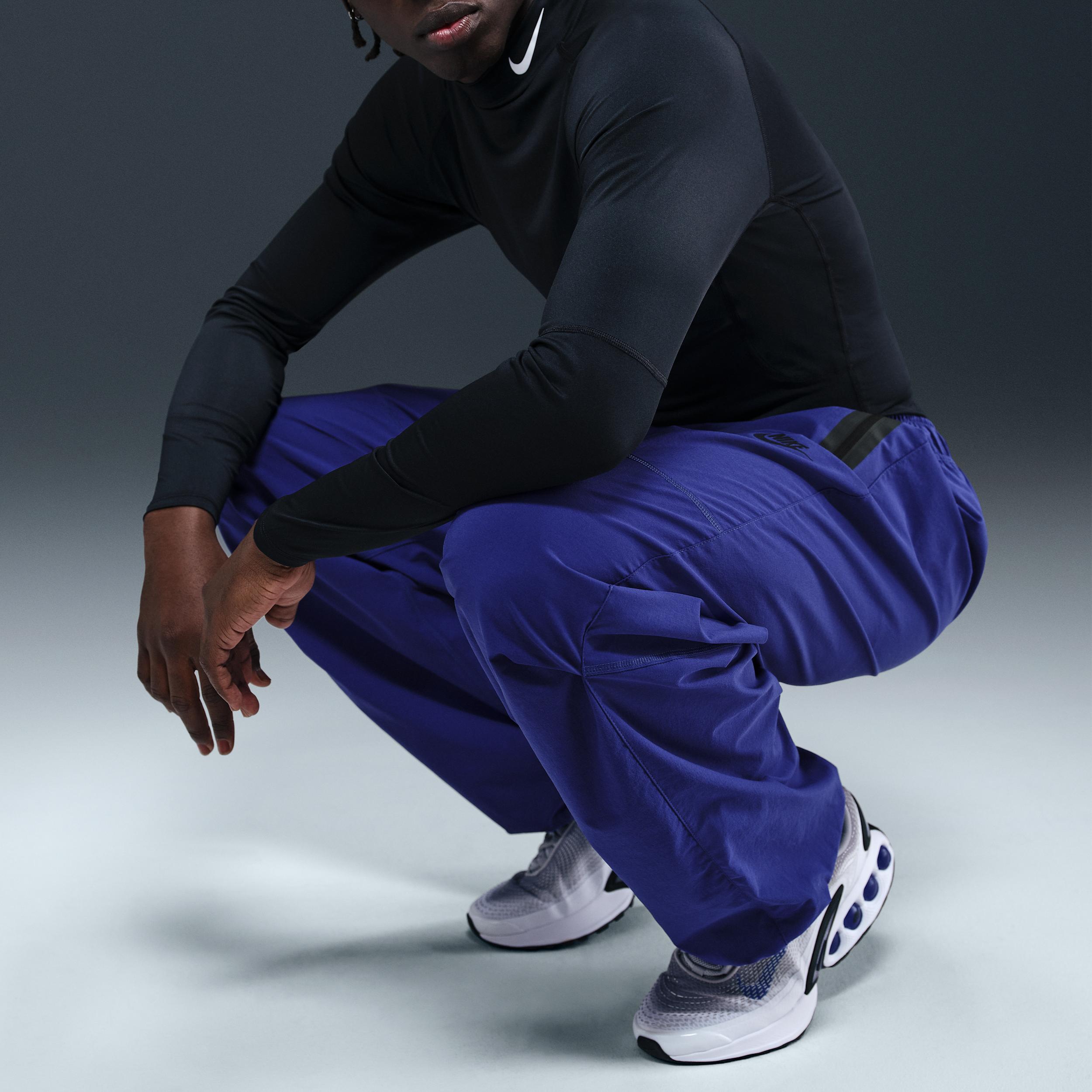 Nike Mens Tech Woven Oversized Pants | HM7158-539 Product Image