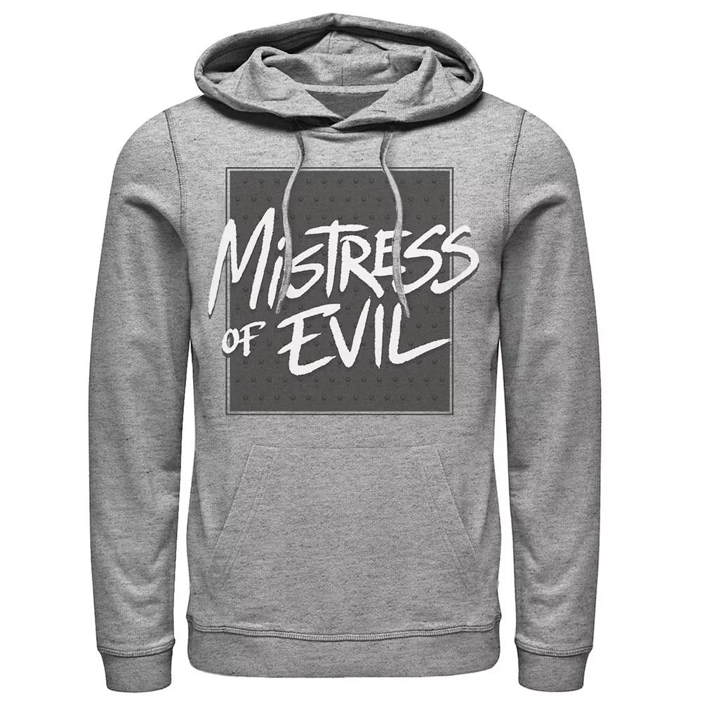 Disney's Maleficent Mistress Of Evil Text Men's Hoodie,  Product Image