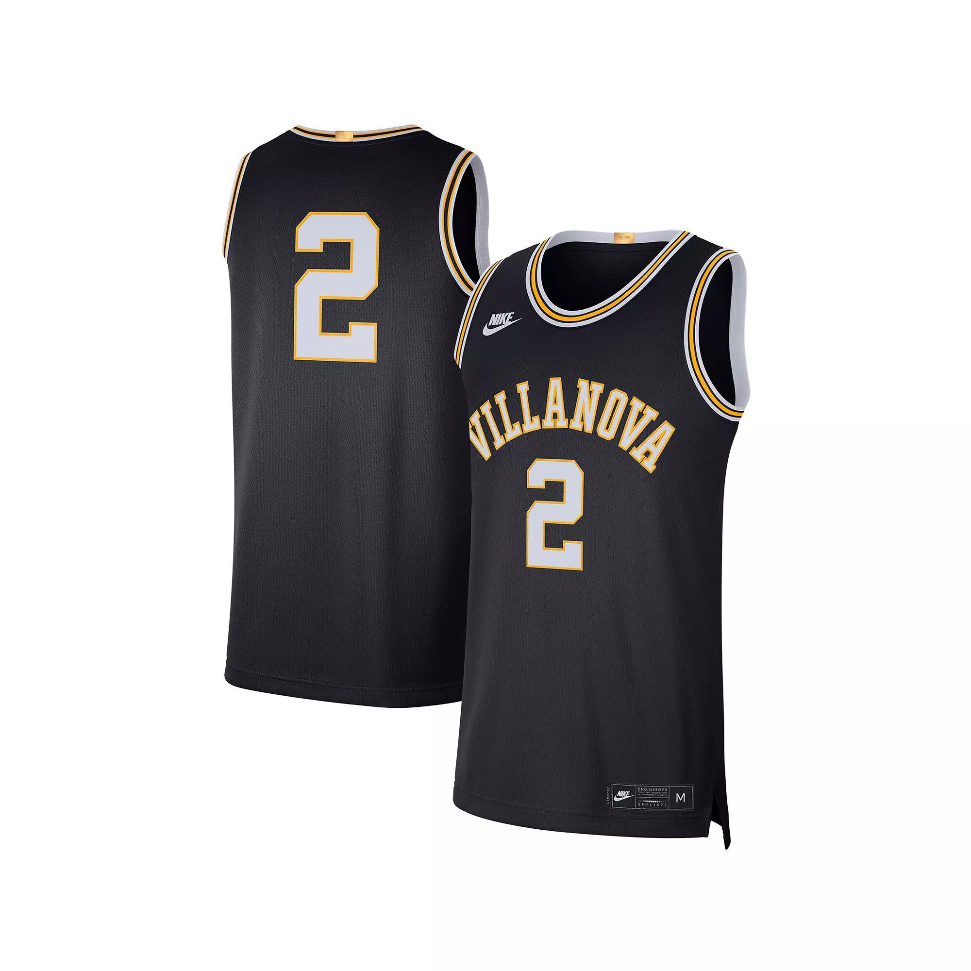 Men's Nike #2 Navy Villanova Wildcats Retro Limited Jersey,  Product Image