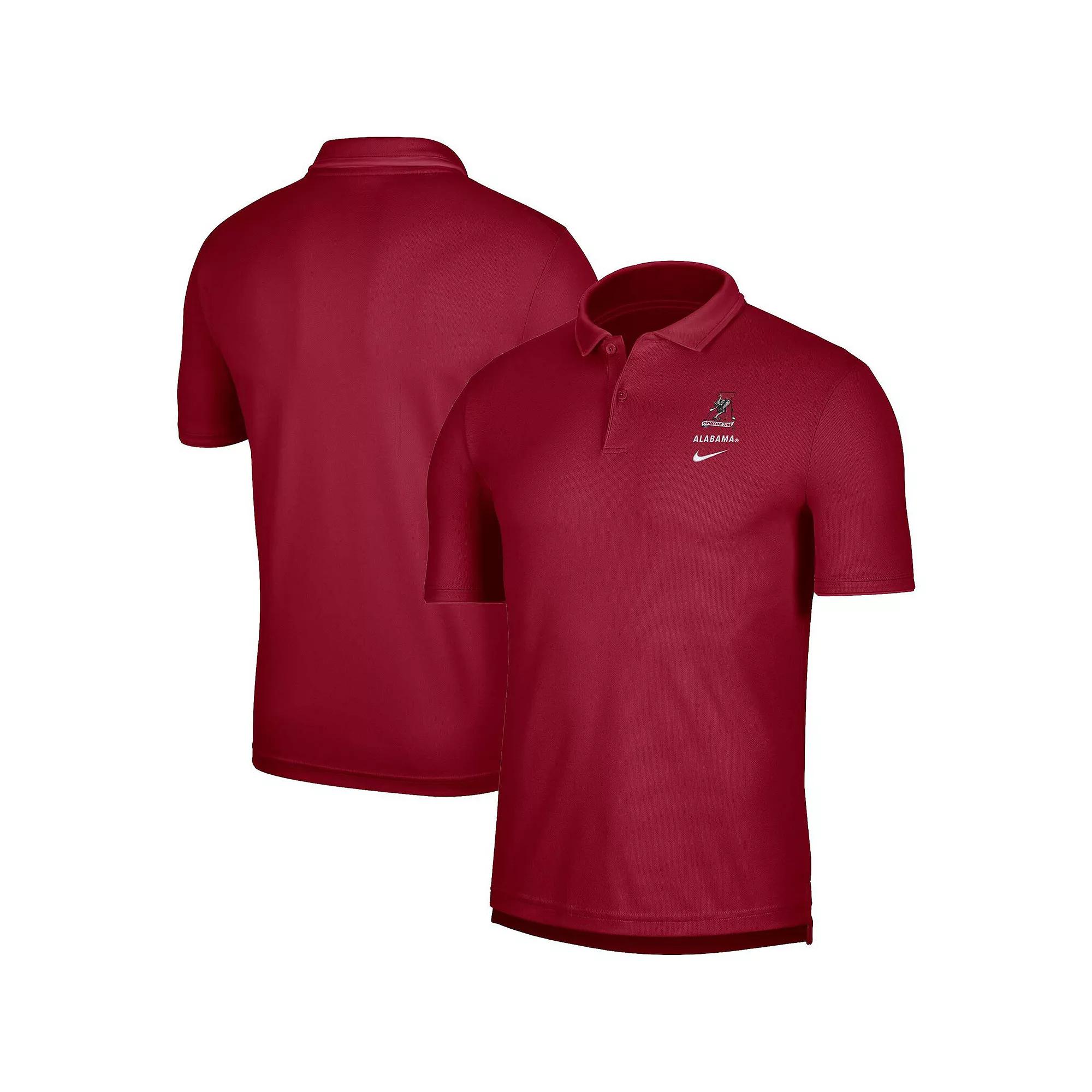 Men's Nike Crimson Alabama Crimson Tide UV Performance Polo, Size: Small, Red Product Image