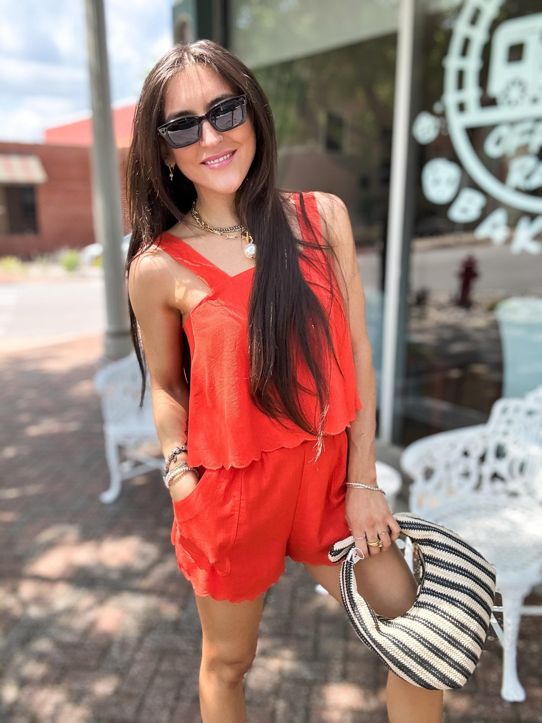 Sunset Glow Scalloped Set Product Image