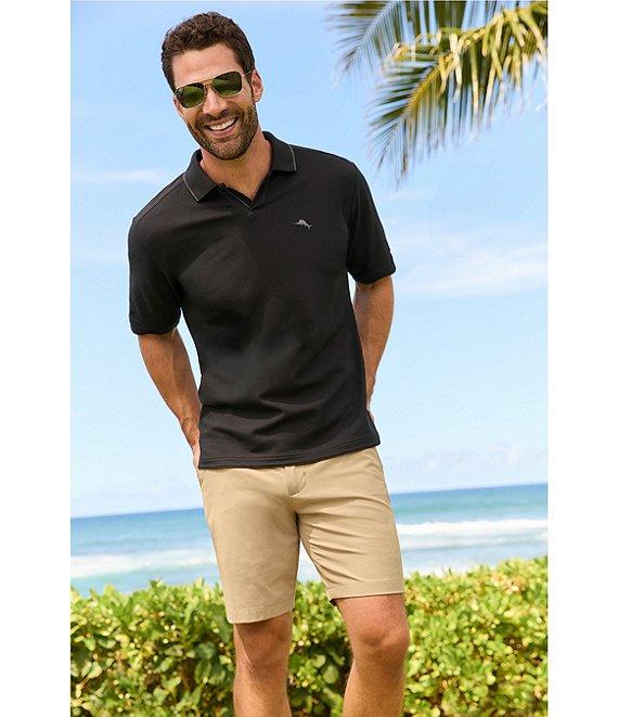 Tommy Bahama Emfielder Johnny Collar Short Sleeve Polo Shirt Product Image
