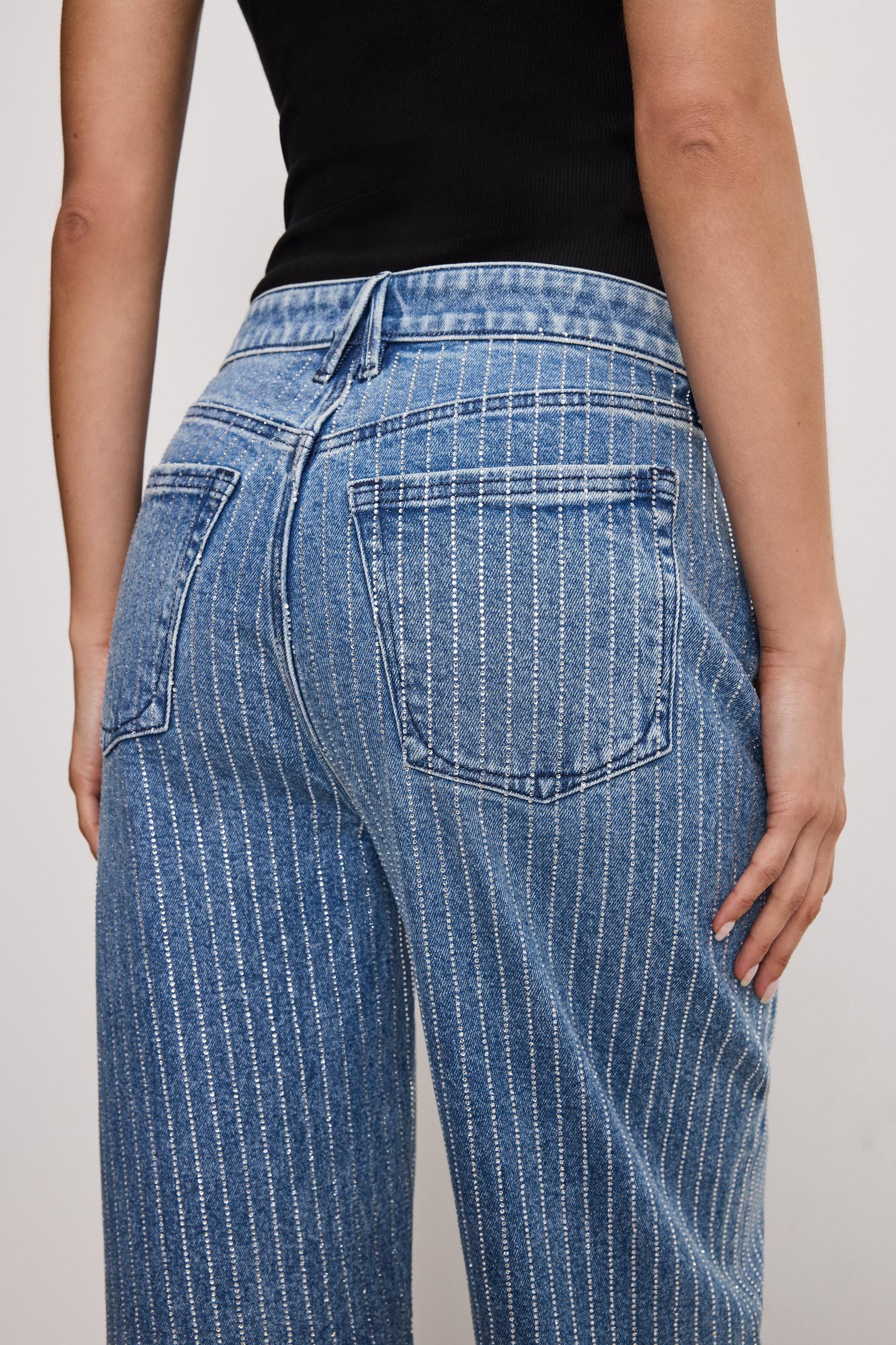 GOOD EASE RELAXED DIAMOND JEANS | INDIGO728 Product Image