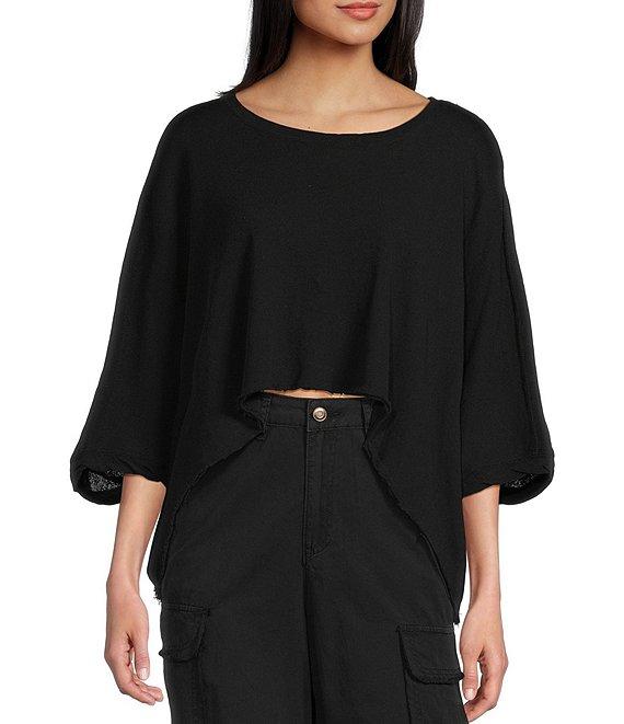 C&V Chelsea & Violet Short Sleeve Dolman T-Shirt Product Image