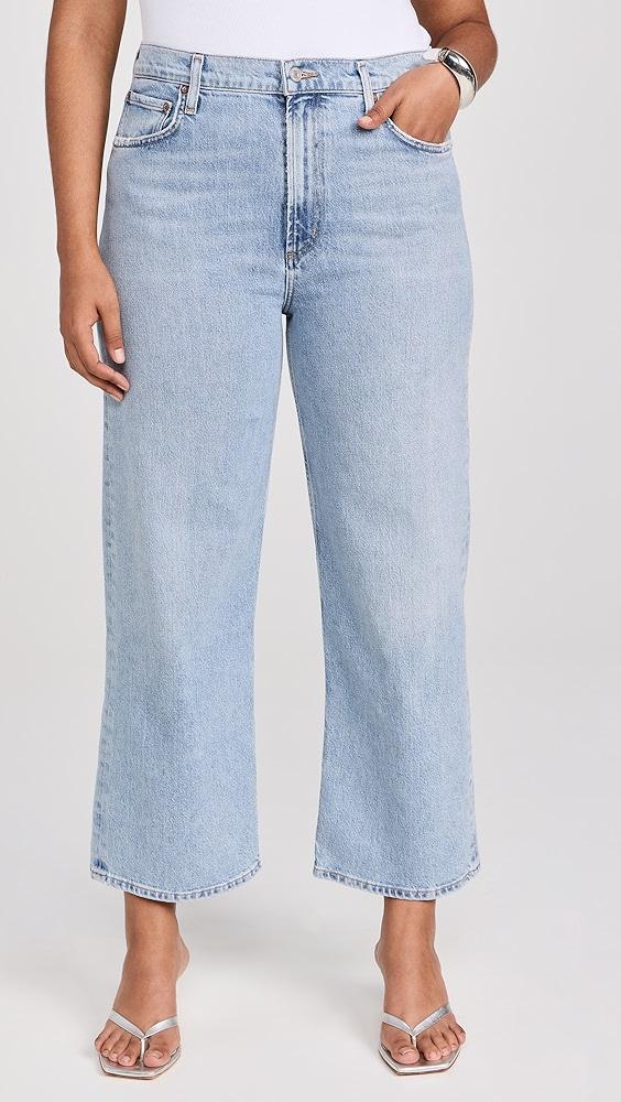 AGOLDE Ren: High Rise Wide Leg Jeans | Shopbop Product Image