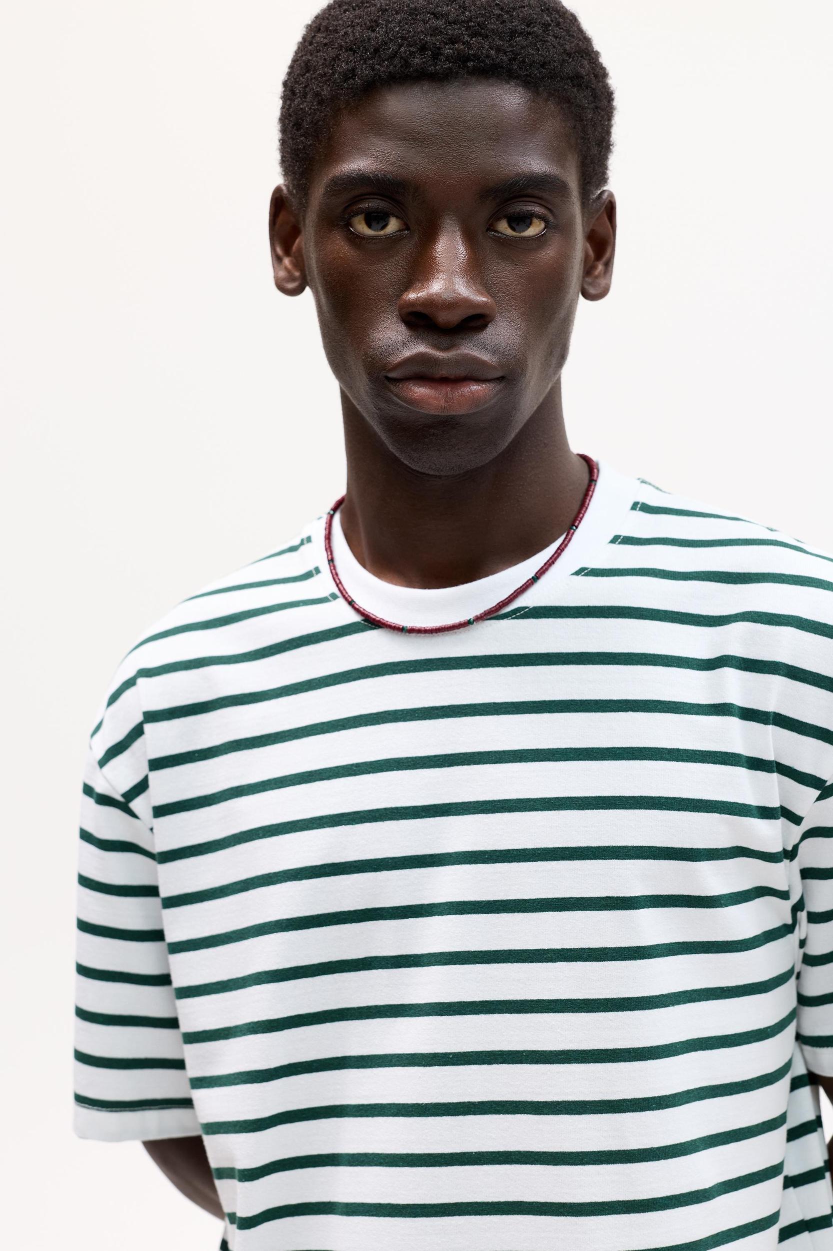 Striped short sleeve T-shirt Product Image