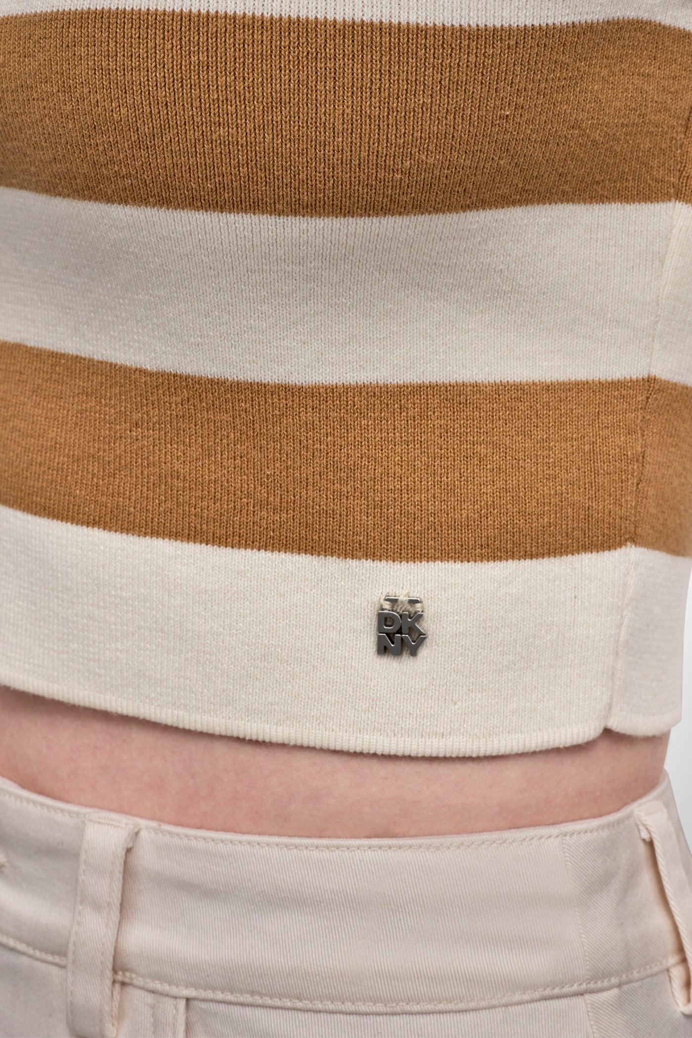 CROPPED JACQUARD SWEATER Product Image