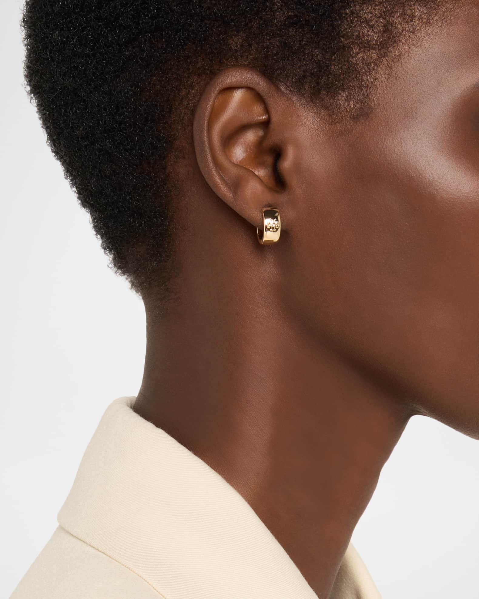 Kira Huggie Earrings Product Image