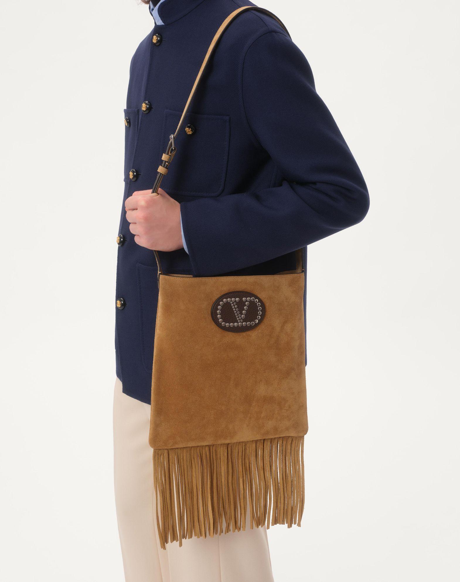 Double Wool Jacket With Mandarin Collar Product Image