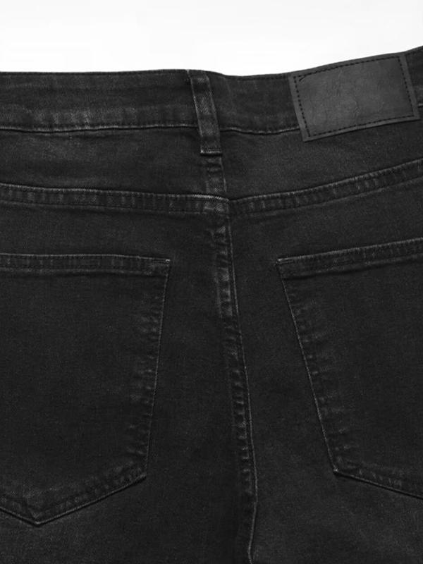 Men's Vintage Side Zip Up Loose Jeans Product Image