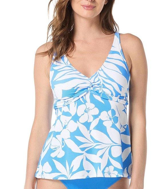 Beach House Letty Solid Crossover Texture Bikini Swim Bottom Product Image