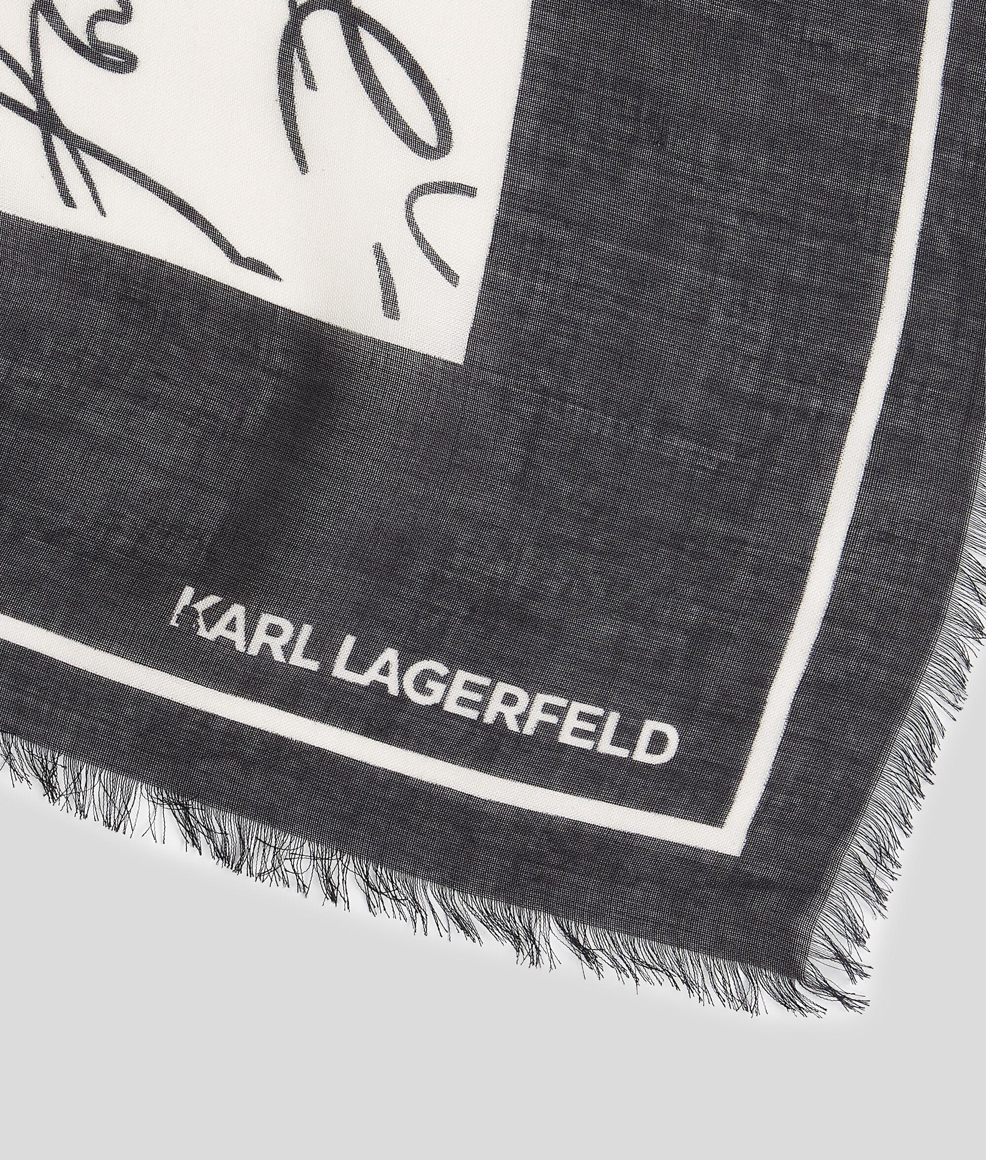 K/ESSENTIAL SCRIBBLE SCARF Product Image
