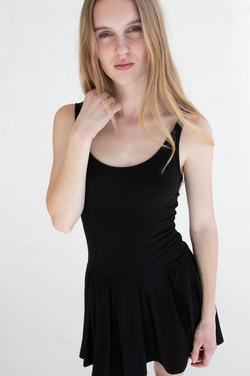 Pleated Skort Mini Dress Product Image