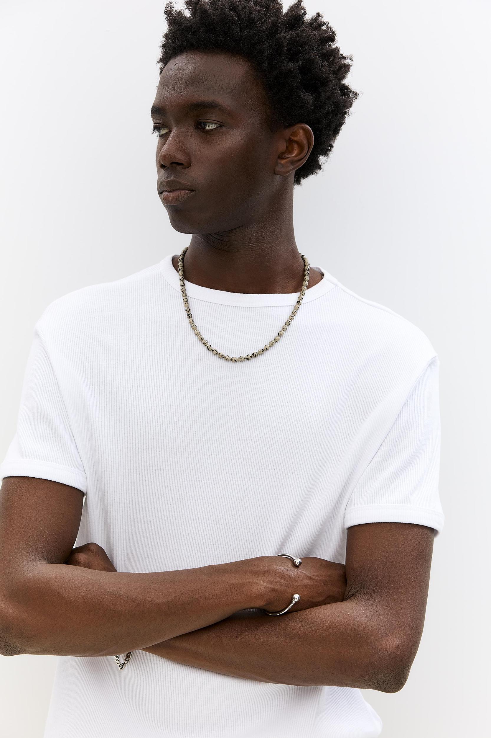 Ribbed short sleeve T-shirt Product Image