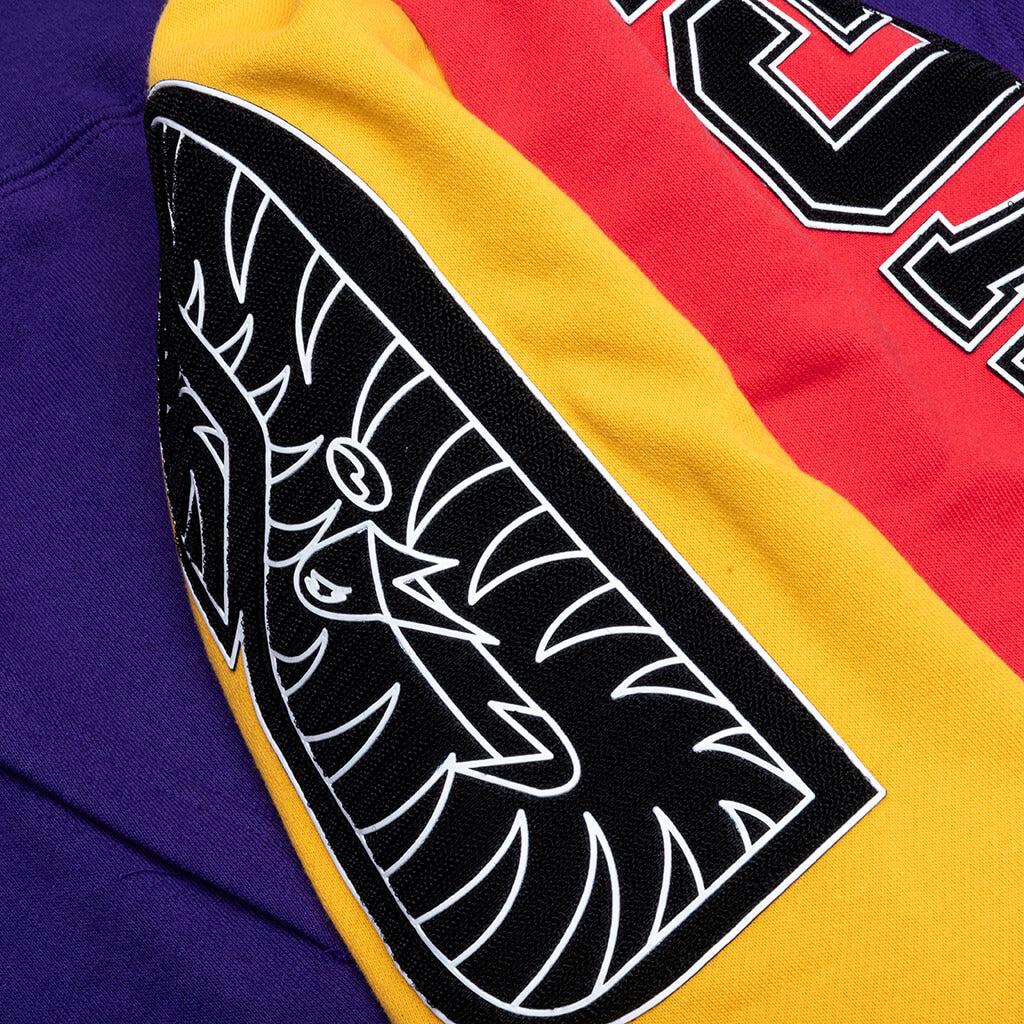 Shark Full Zip Hoodie US - Navy Male Product Image