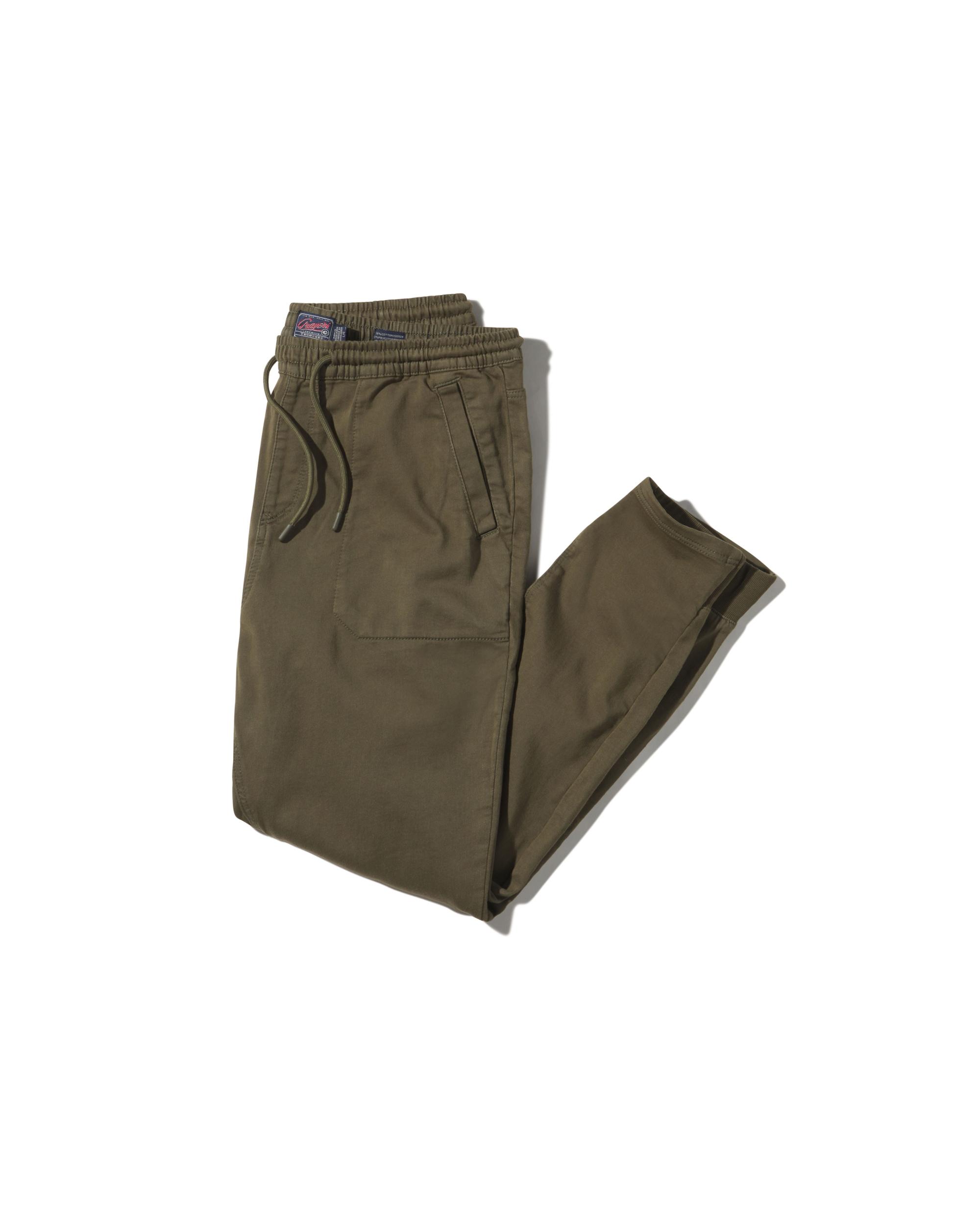 Hybrid Stretch Jogger - Military Olive Product Image