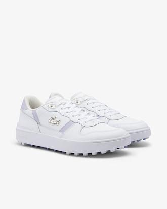 Women's T-Clip Golf Leather Golf Shoes Product Image
