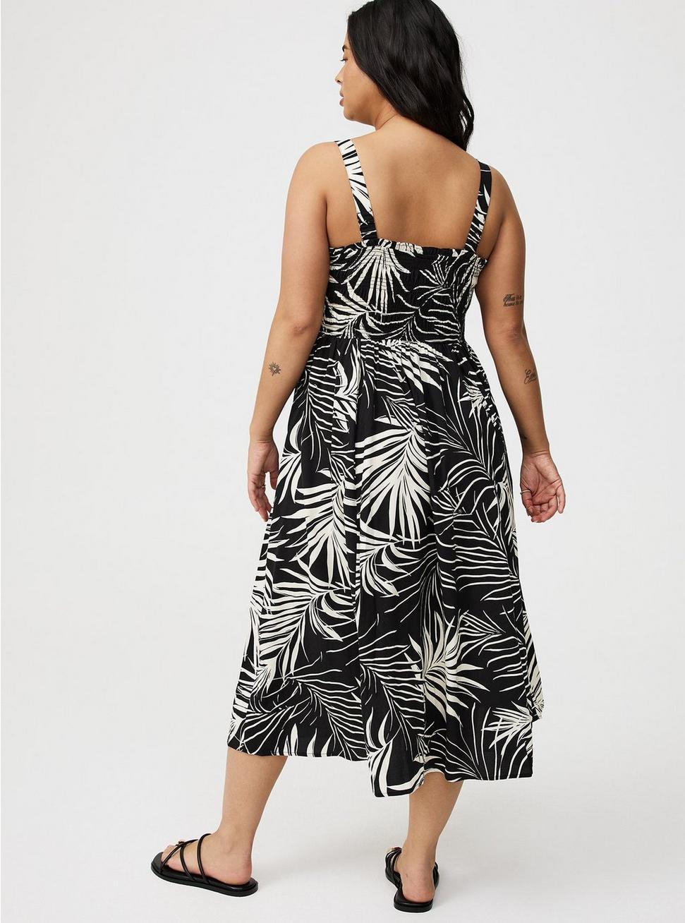 Midi Smocked Bodice Dress Product Image