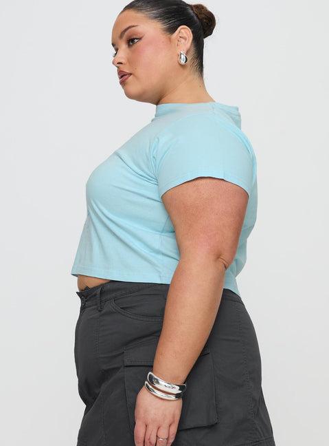 Cheers To You Tee Blue Curve Product Image