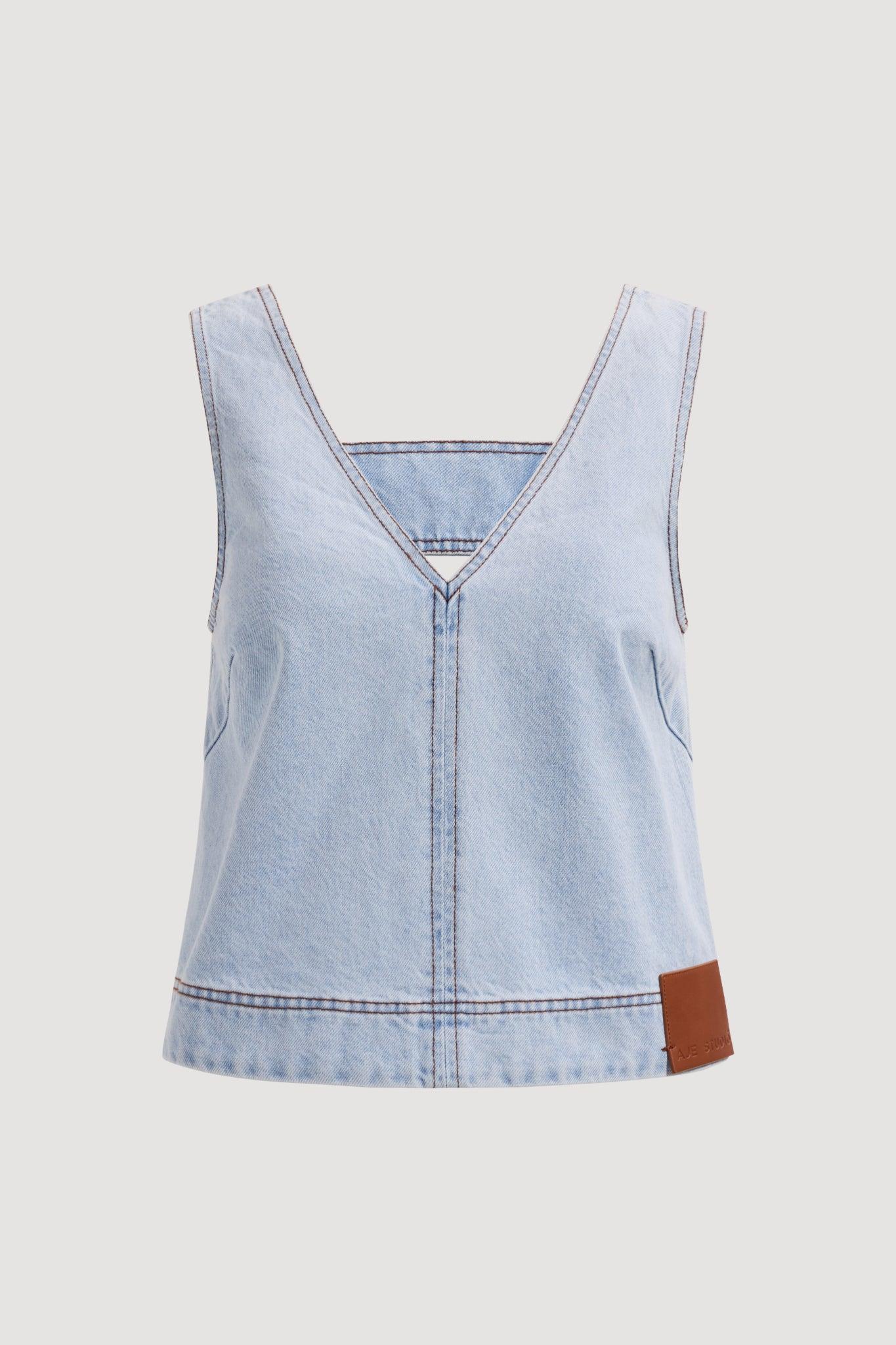 Zella Denim Top Product Image