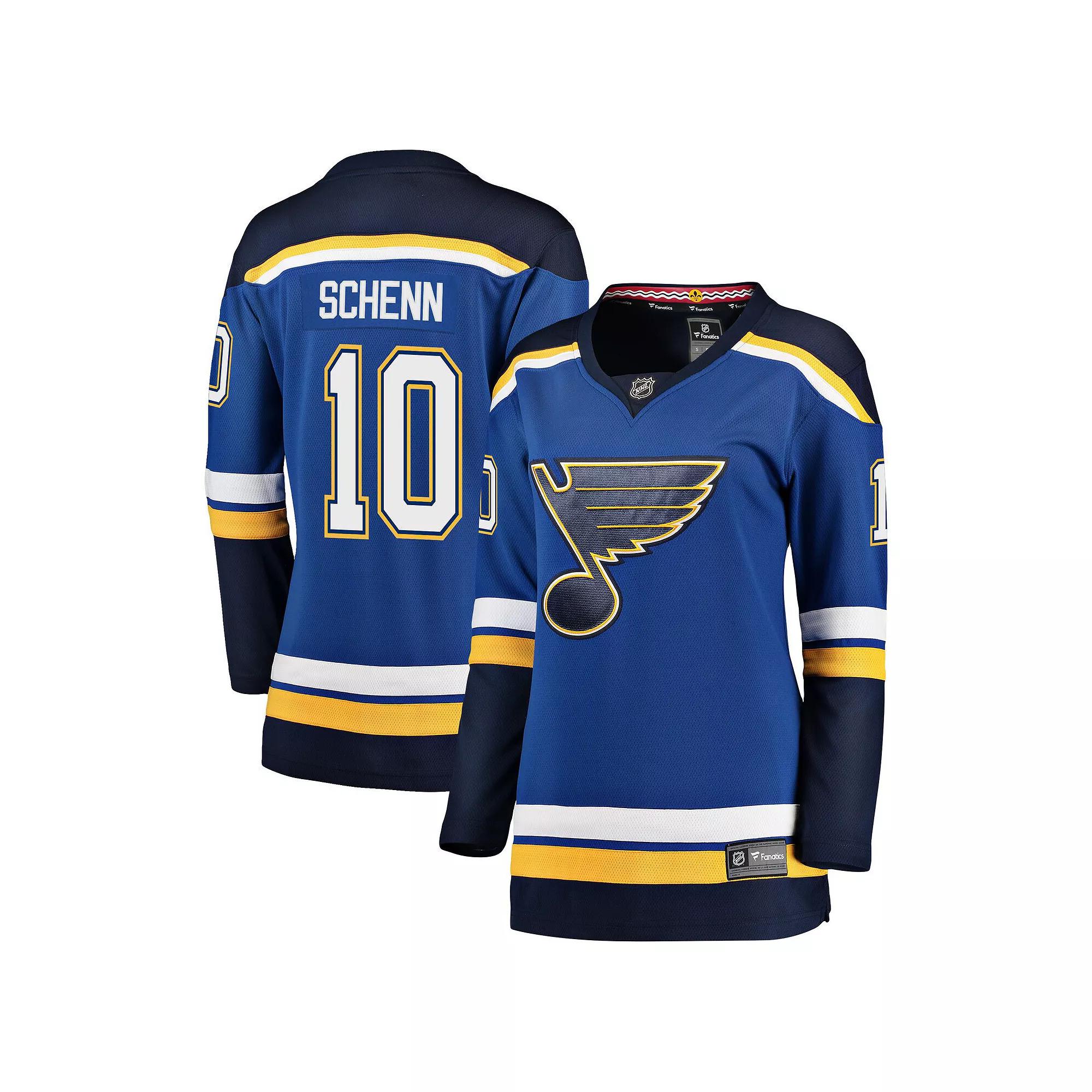 Women's Fanatics Branded Brayden Schenn Blue St. Louis Blues Breakaway Player Jersey, Size: 4XL Product Image