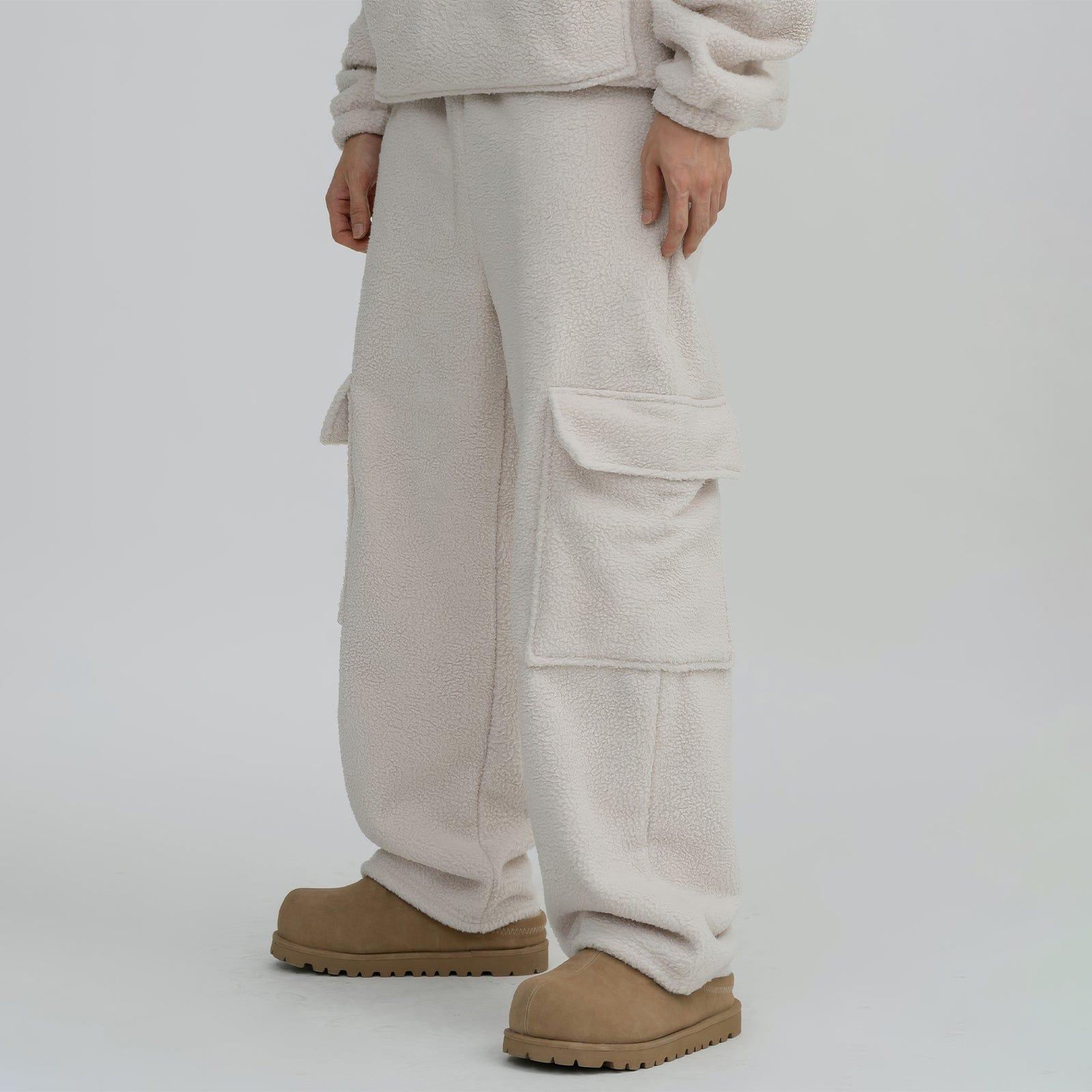 RT No. 12429 FLEECE QUARTER ZIP HOODIE & CARGO SWEATPANTS Product Image