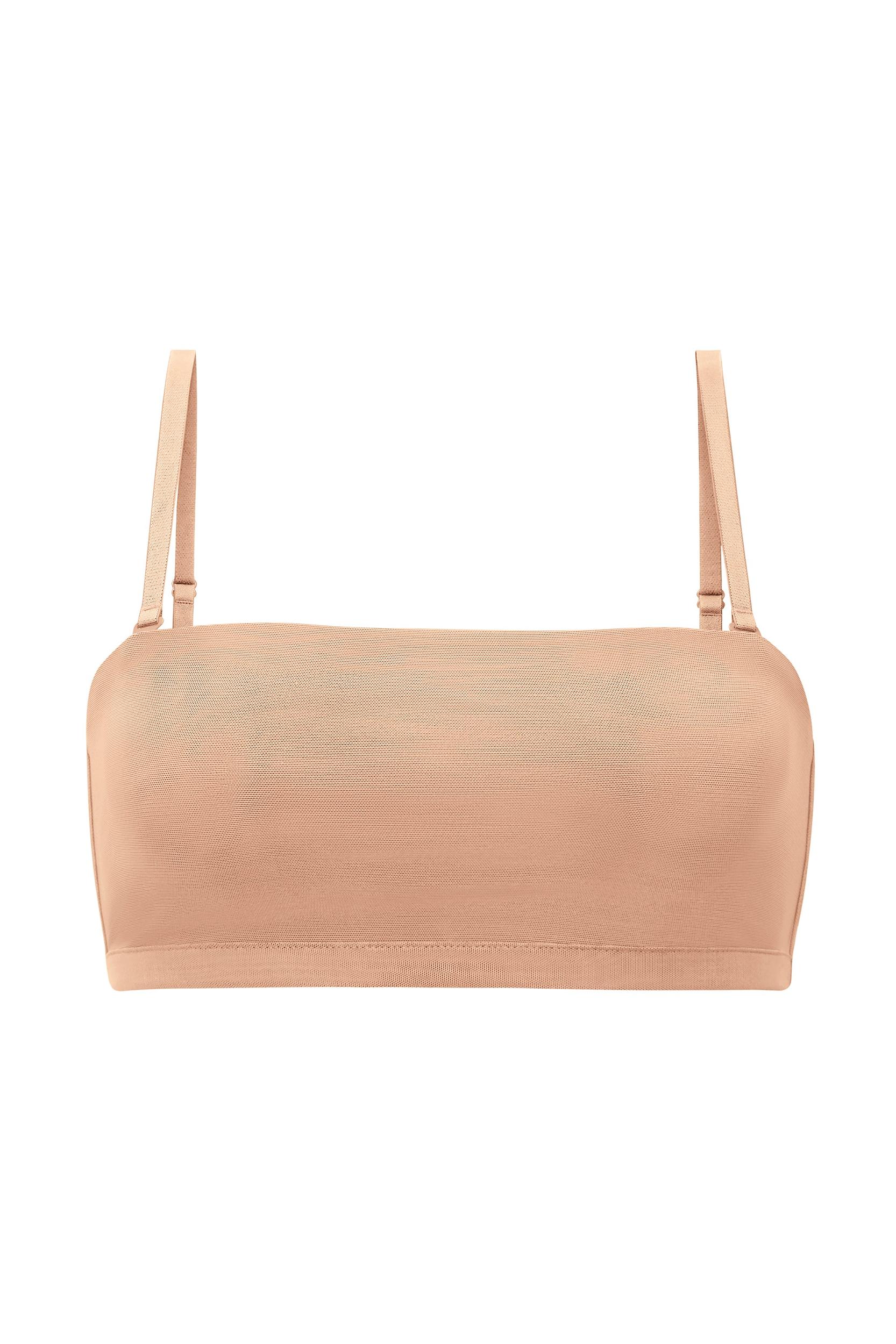 Soft Mesh Brief in Warm Peach Product Image