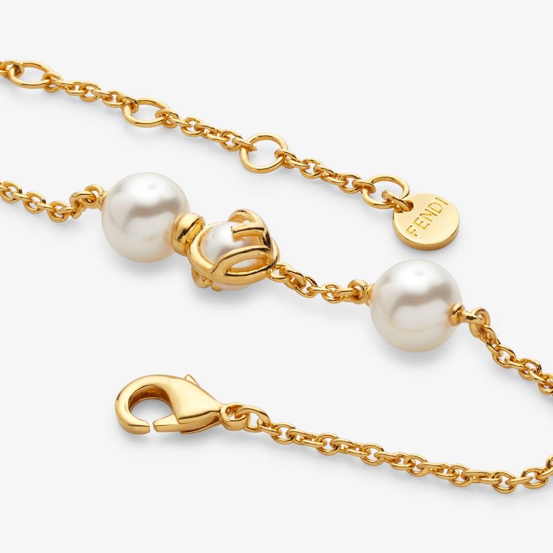 F is Fendi BraceletGold-colored metal bracelet Product Image