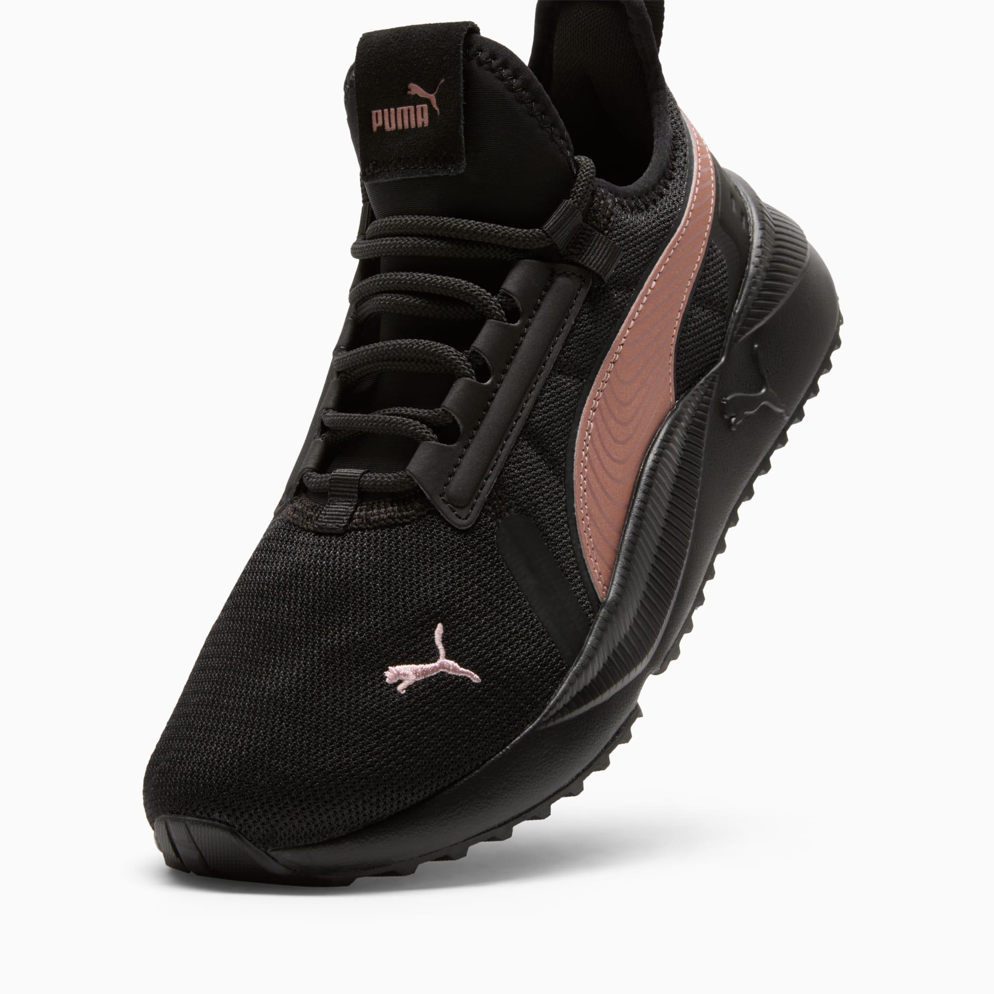 PUMA Pace Future Street Wide Women's Sneakers in Black/Rose Gold Product Image