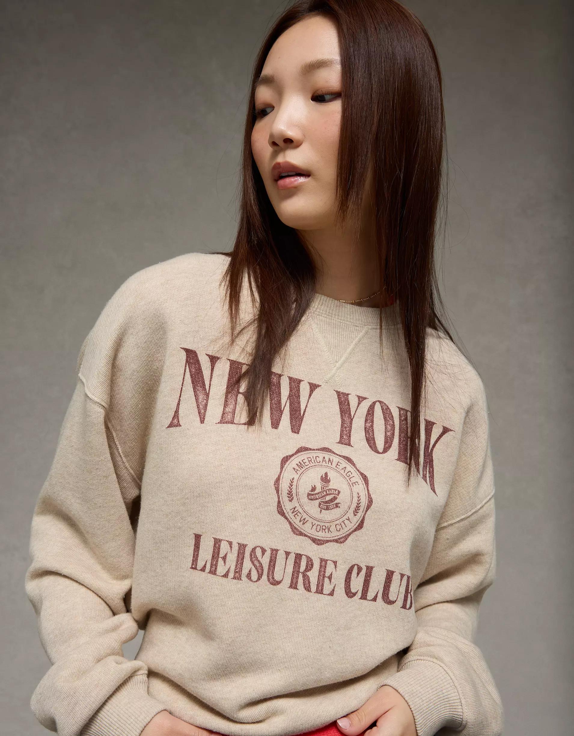 AE Sporty Graphic Sweatshirt Product Image