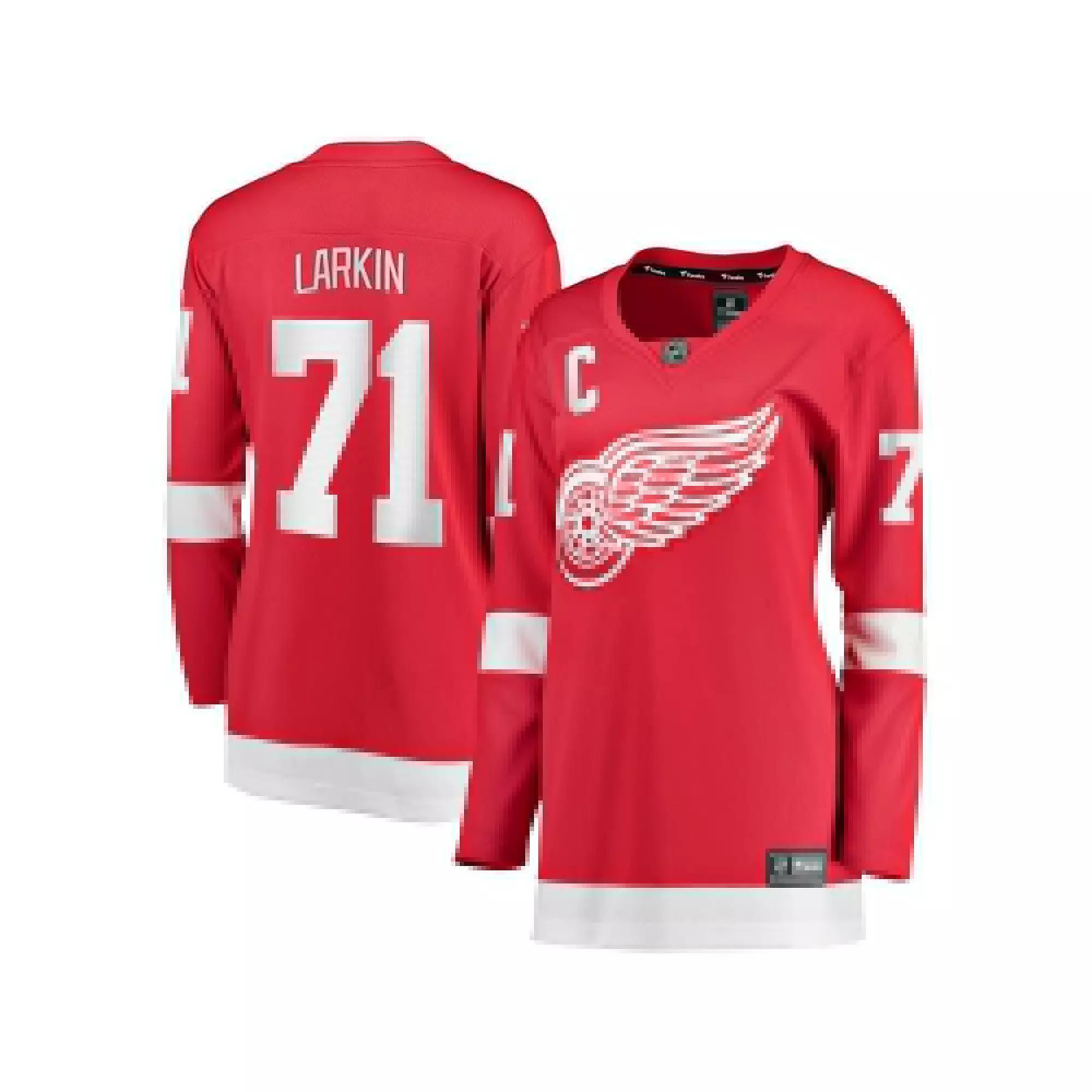 Women's Fanatics Dylan Larkin Red Detroit Red Wings Home Breakaway Player Jersey,  Product Image