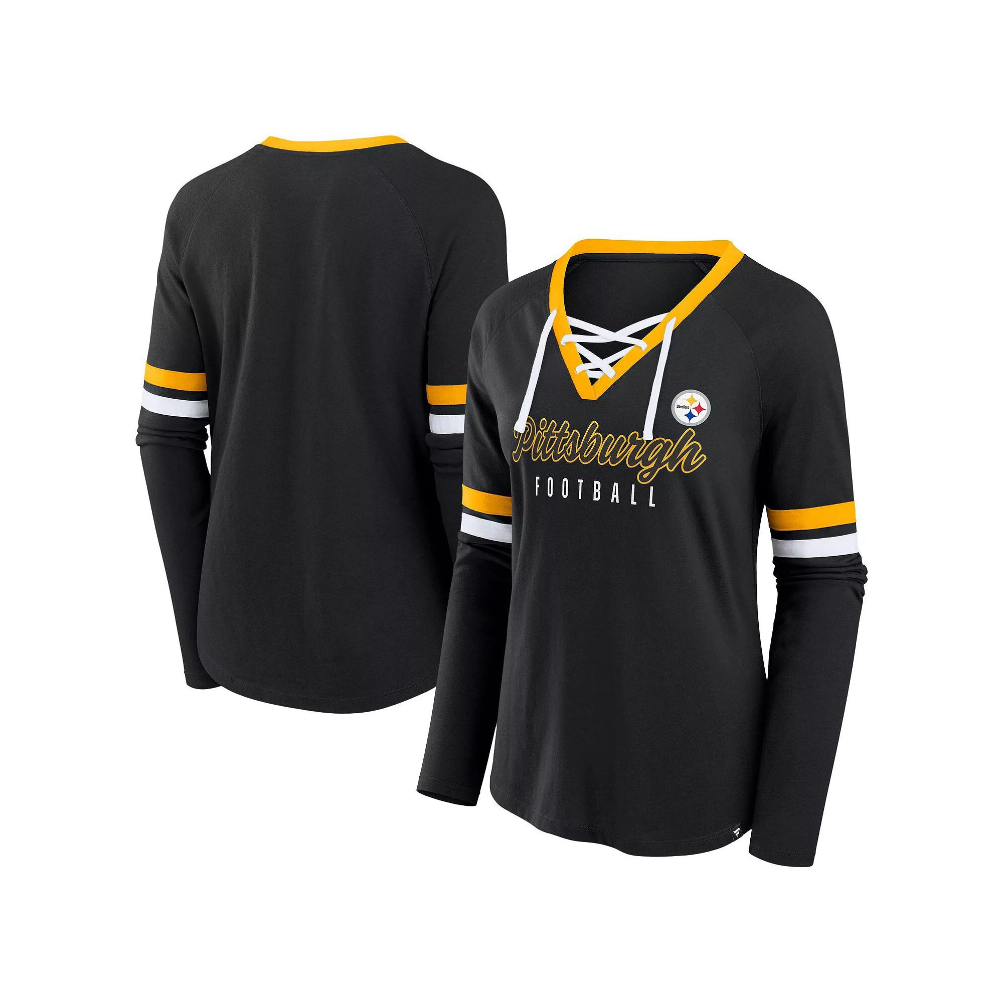 Women's Fanatics Black Pittsburgh Steelers Plus  Product Image