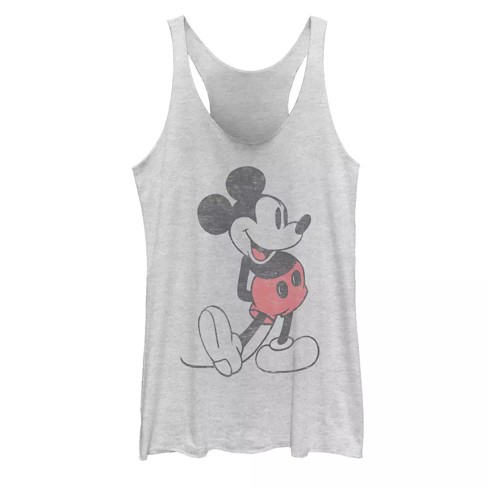 Disney's Mickey & Friends Mickey Mouse Vintage Portrait Racerback Tank Top, Girl's,  Product Image