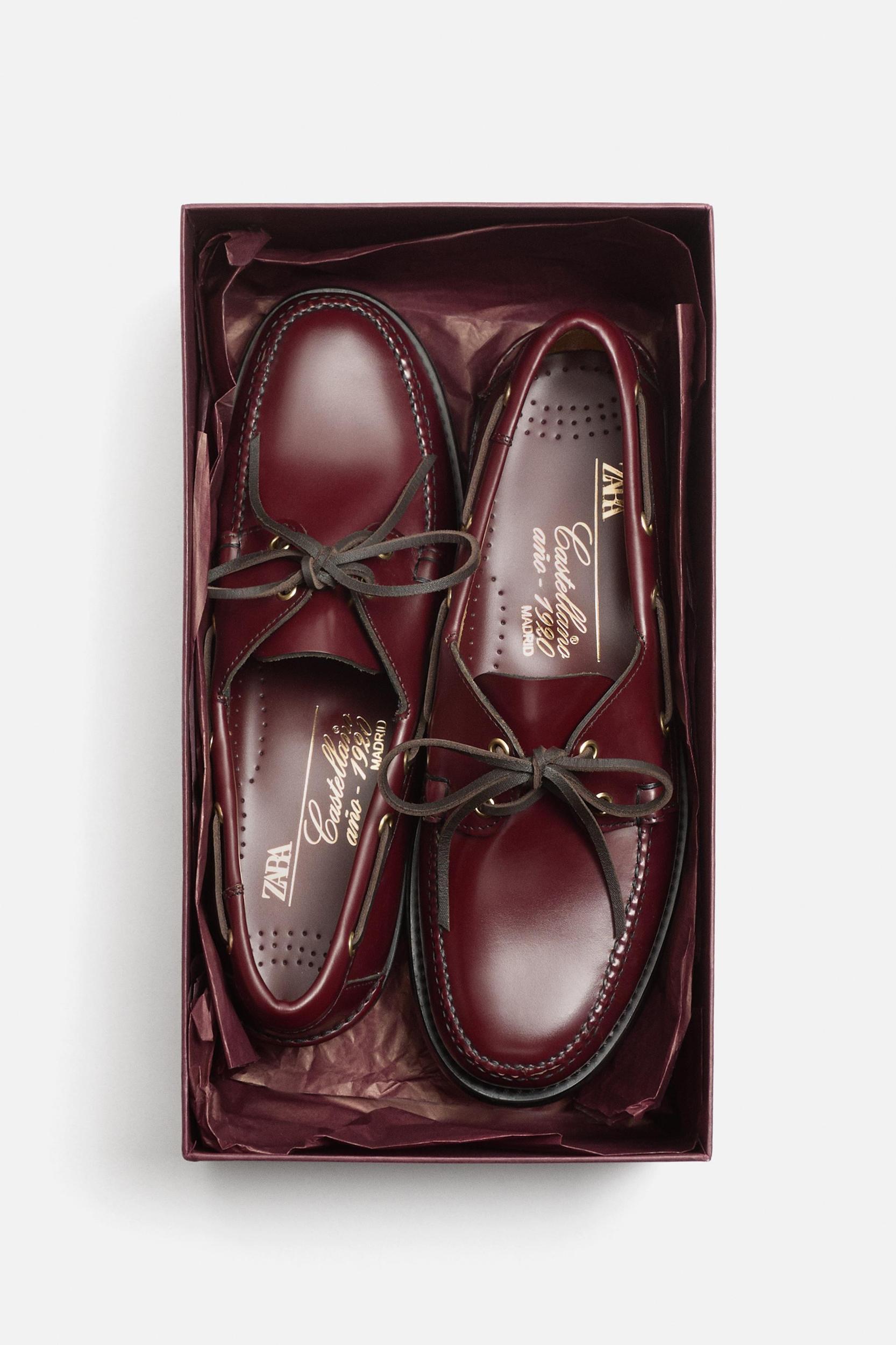 CASTELLANO 1920 ® BOAT SHOES X ZARA MAN Product Image