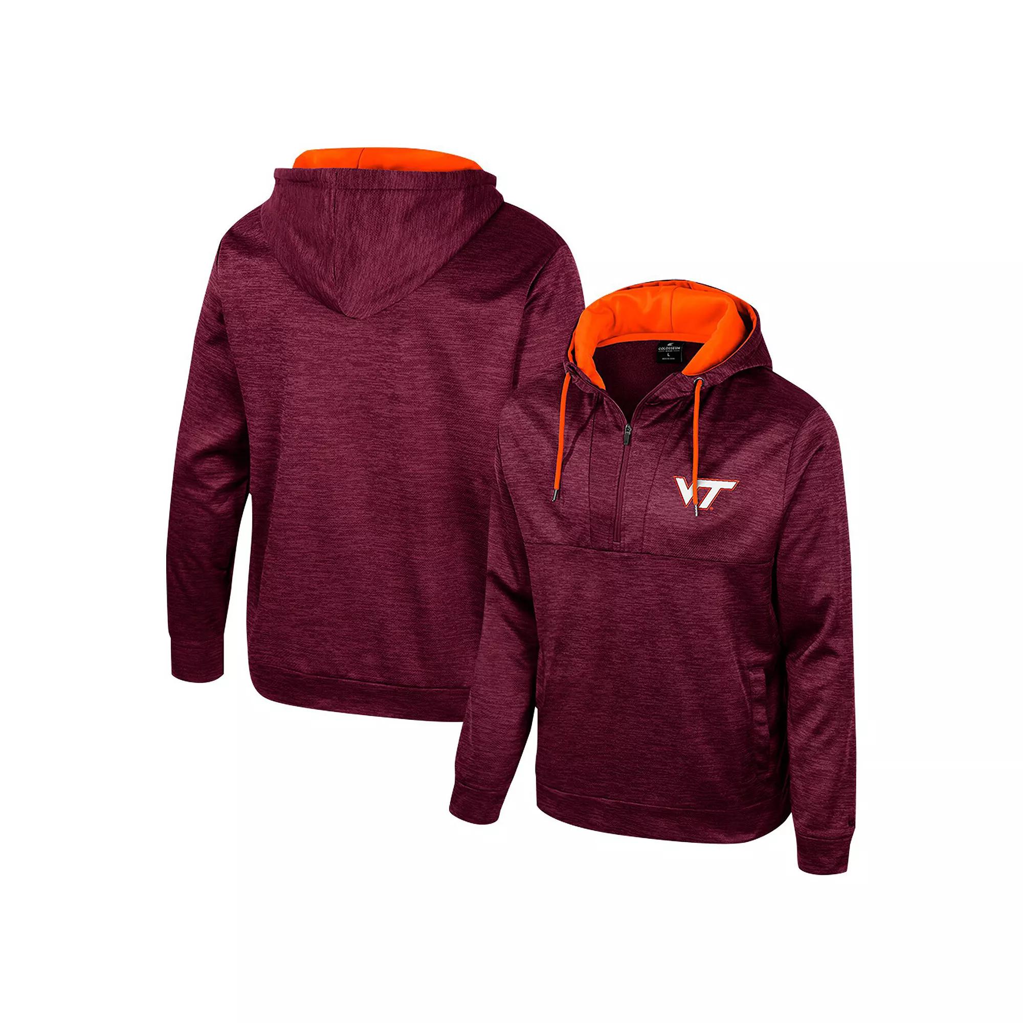 Men's Colosseum Purple LSU Tigers Cypher Half-Zip Hoodie,  Product Image