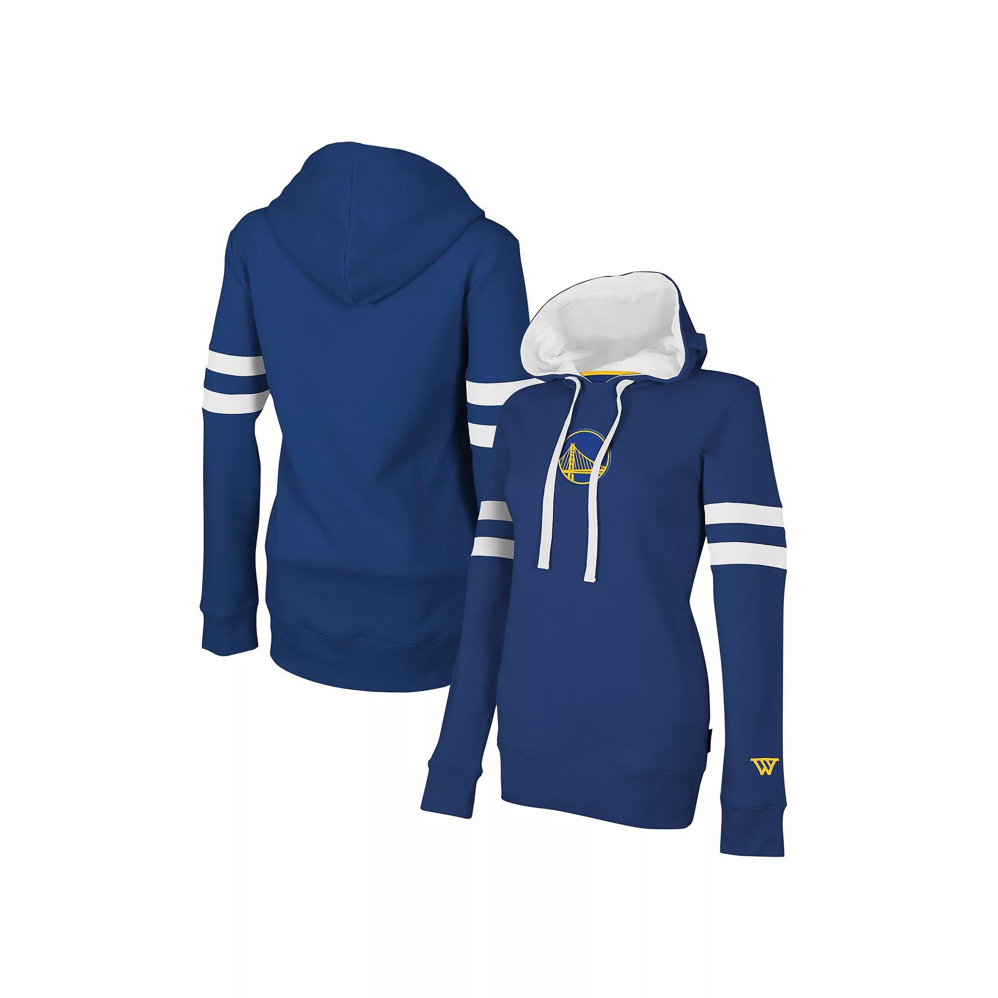 Women's Stadium Essentials Royal Golden State Warriors Road Game Pullover Hoodie,  Product Image