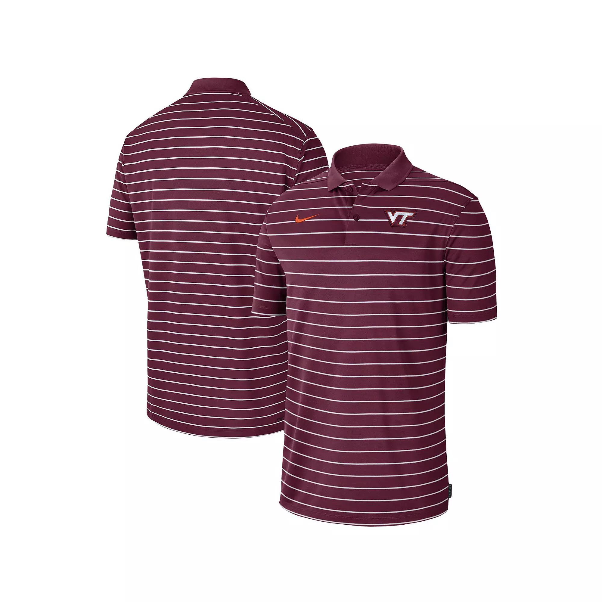 Men's Nike Maroon Virginia Tech Hokies Icon Victory Coaches 2022 Early Season Performance Polo, Size: 3XL, Red Product Image