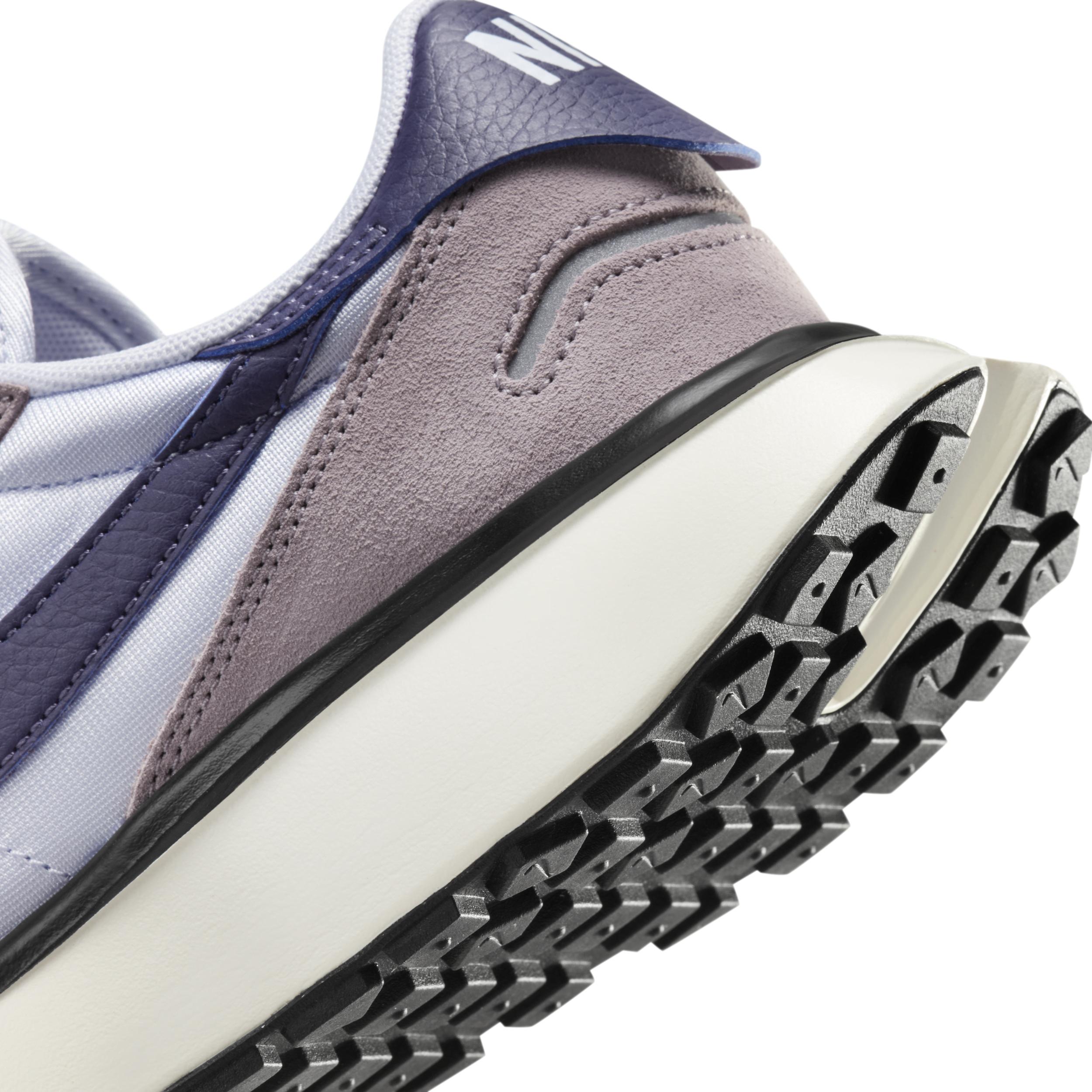 Nike Womens Nike Phoenix Waffle - Womens Running Shoes Football Grey/Dark Raisin/Lt Violet Ore Product Image