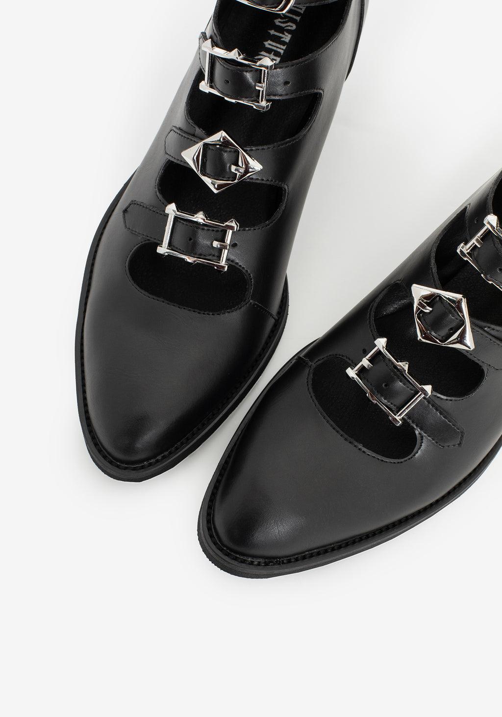 BRIDGET BUCKLED BOOTS Product Image