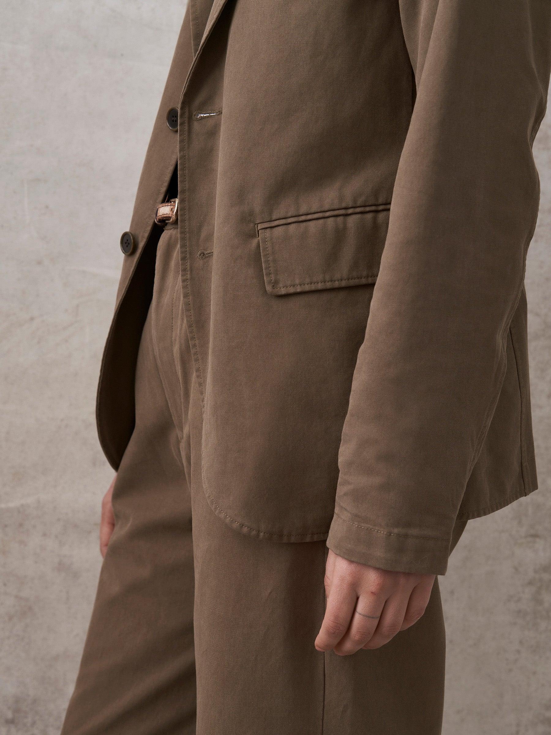 Bronze Brown Ever Twill Two Button Jacket Product Image