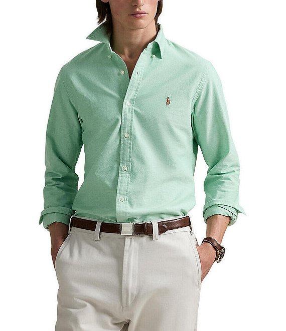 Polo Ralph Lauren Oxford Long Sleeve Woven Shirt Product Image