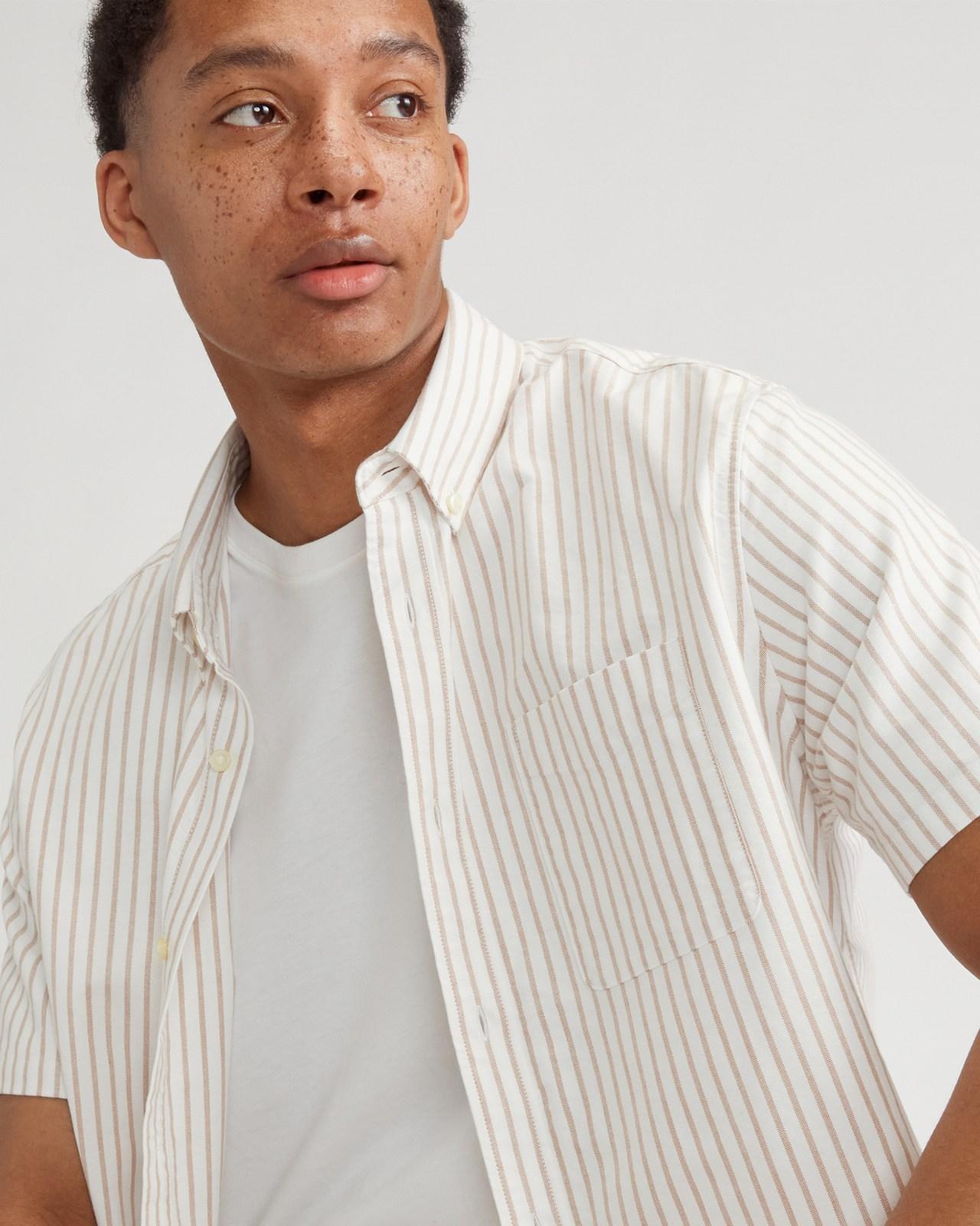 The Organic Short Sleeve Oxford Shirt Product Image